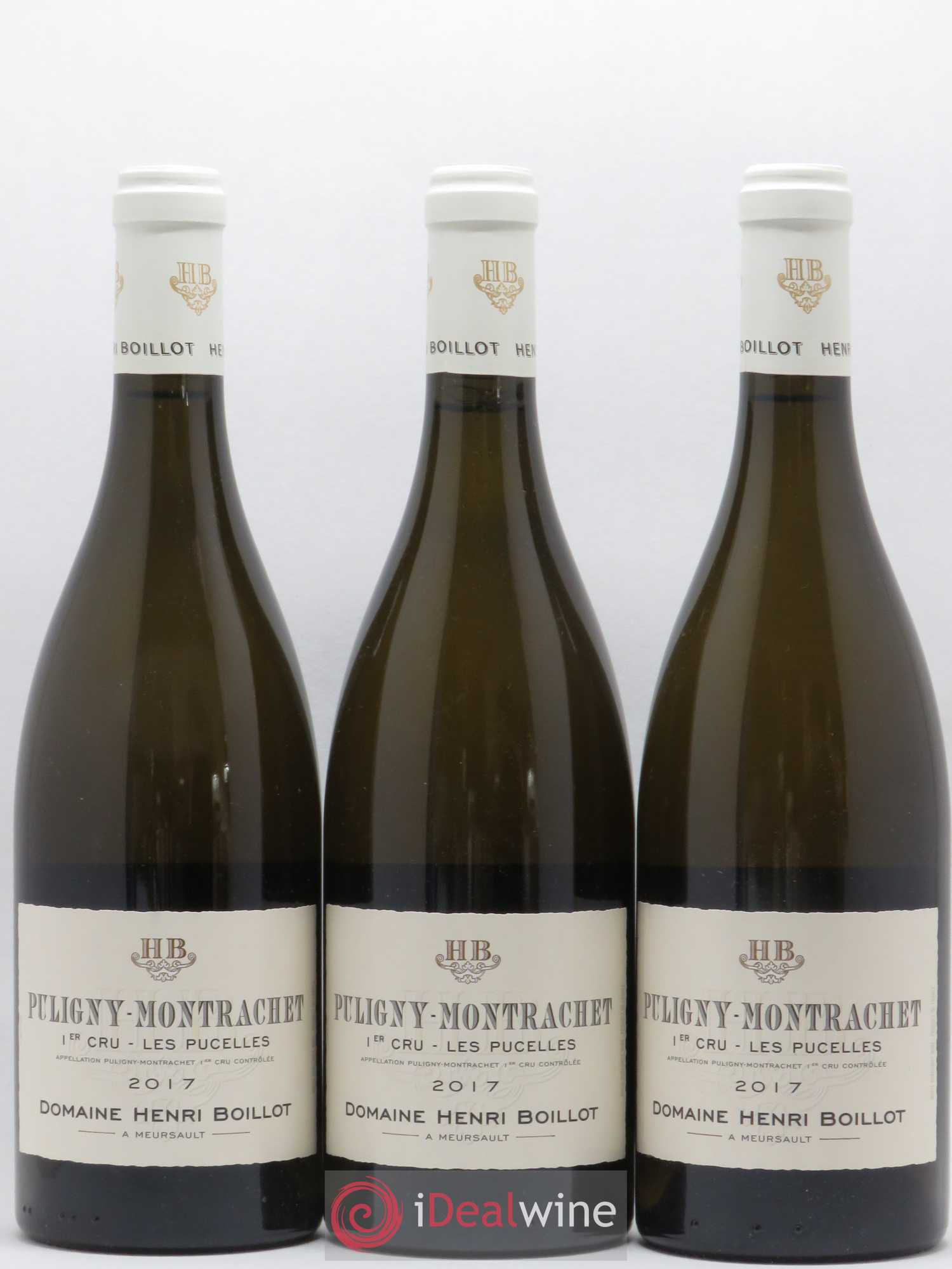 Puligny-Montrachet 1er Cru Les Pucelles Henri Boillot (Domaine) 2017 - Lot de 3 bouteilles - 0