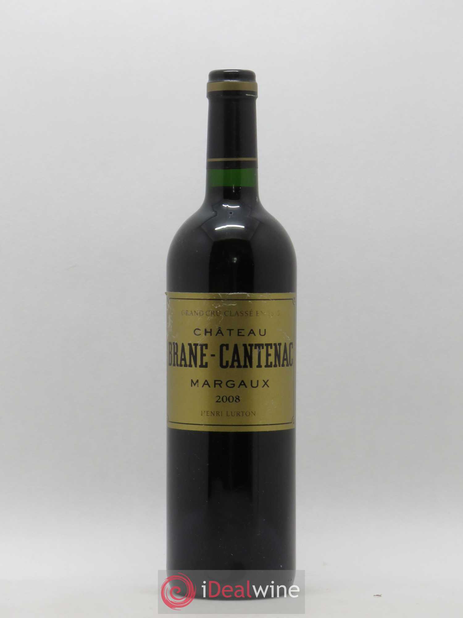 Château Brane Cantenac 2ème Grand Cru Classé 2008 - Lot de 1 bouteille - 0
