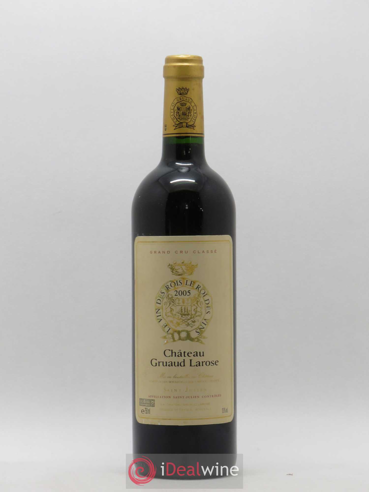 Château Gruaud Larose 2ème Grand Cru Classé 2005 - Lot de 1 bouteille - 0