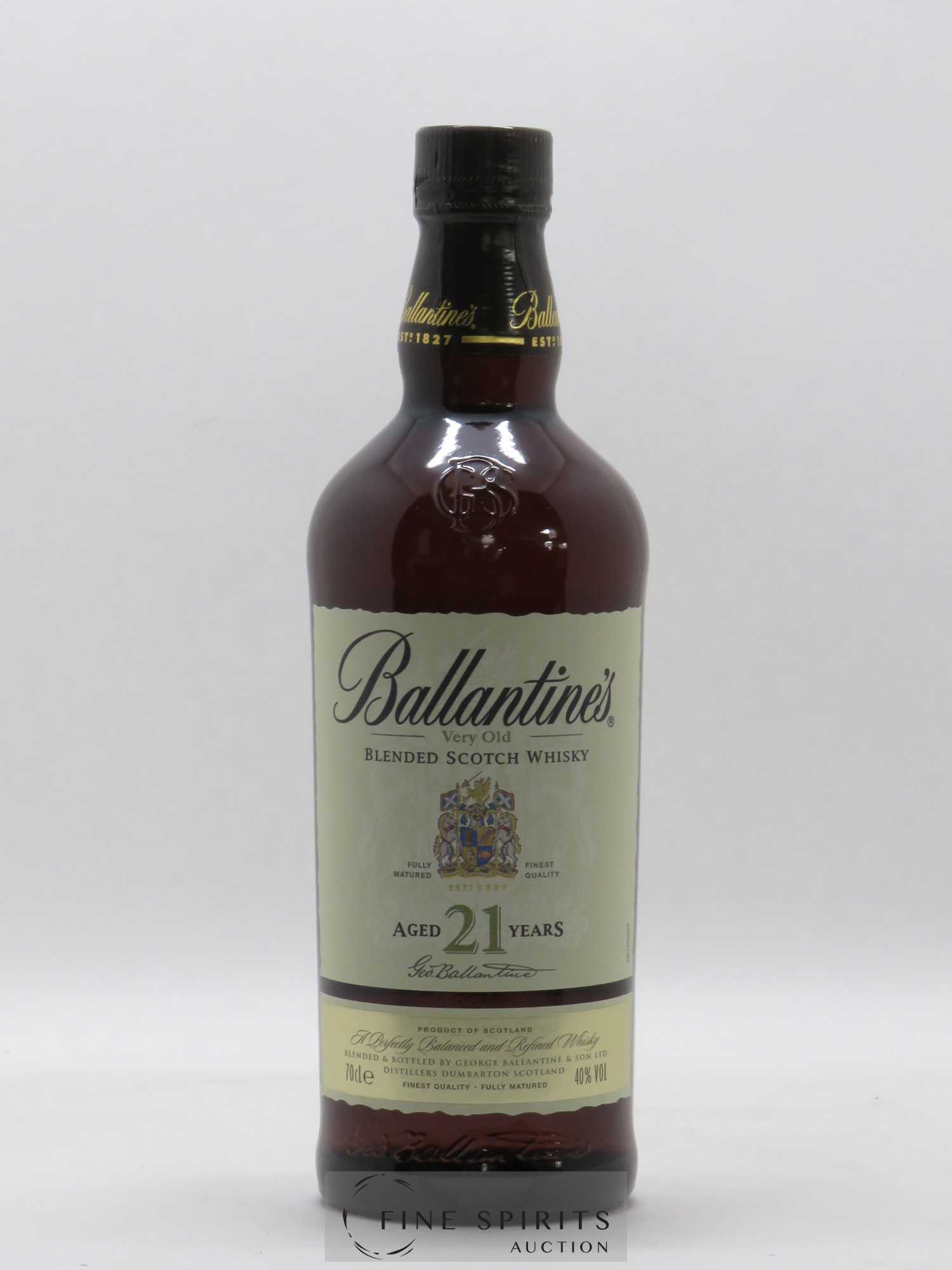 Ballantine's 21 years Of. Very Old - Lot de 1 bouteille - 1