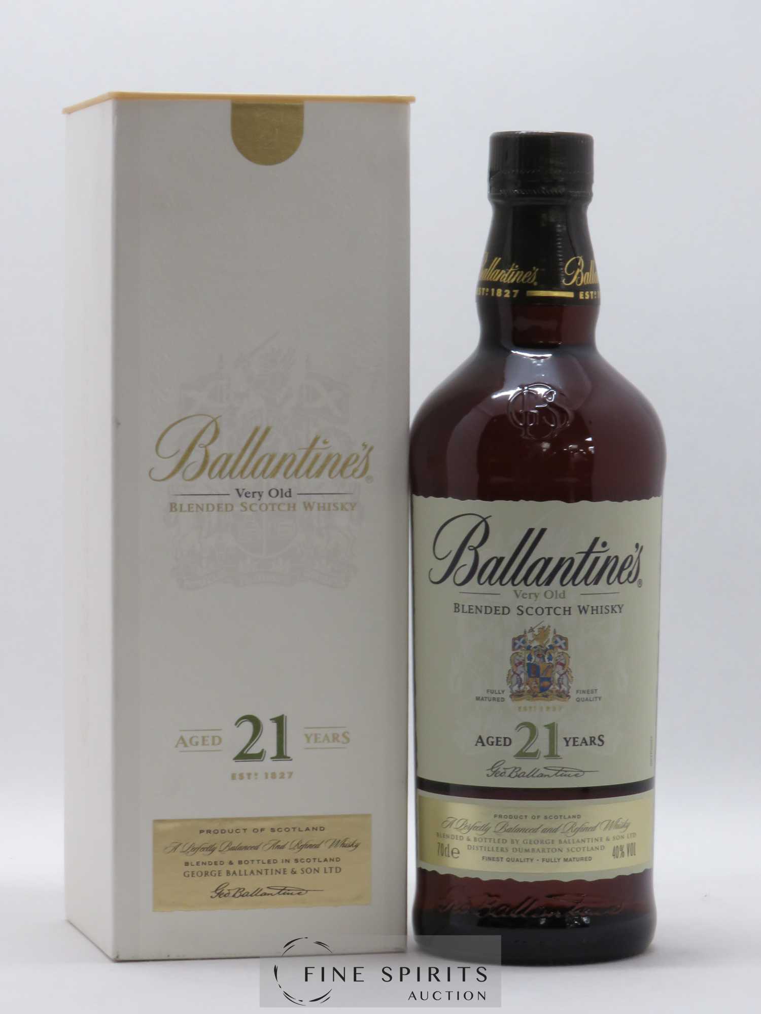 Ballantine's 21 years Of. Very Old - Lot de 1 bouteille - 0