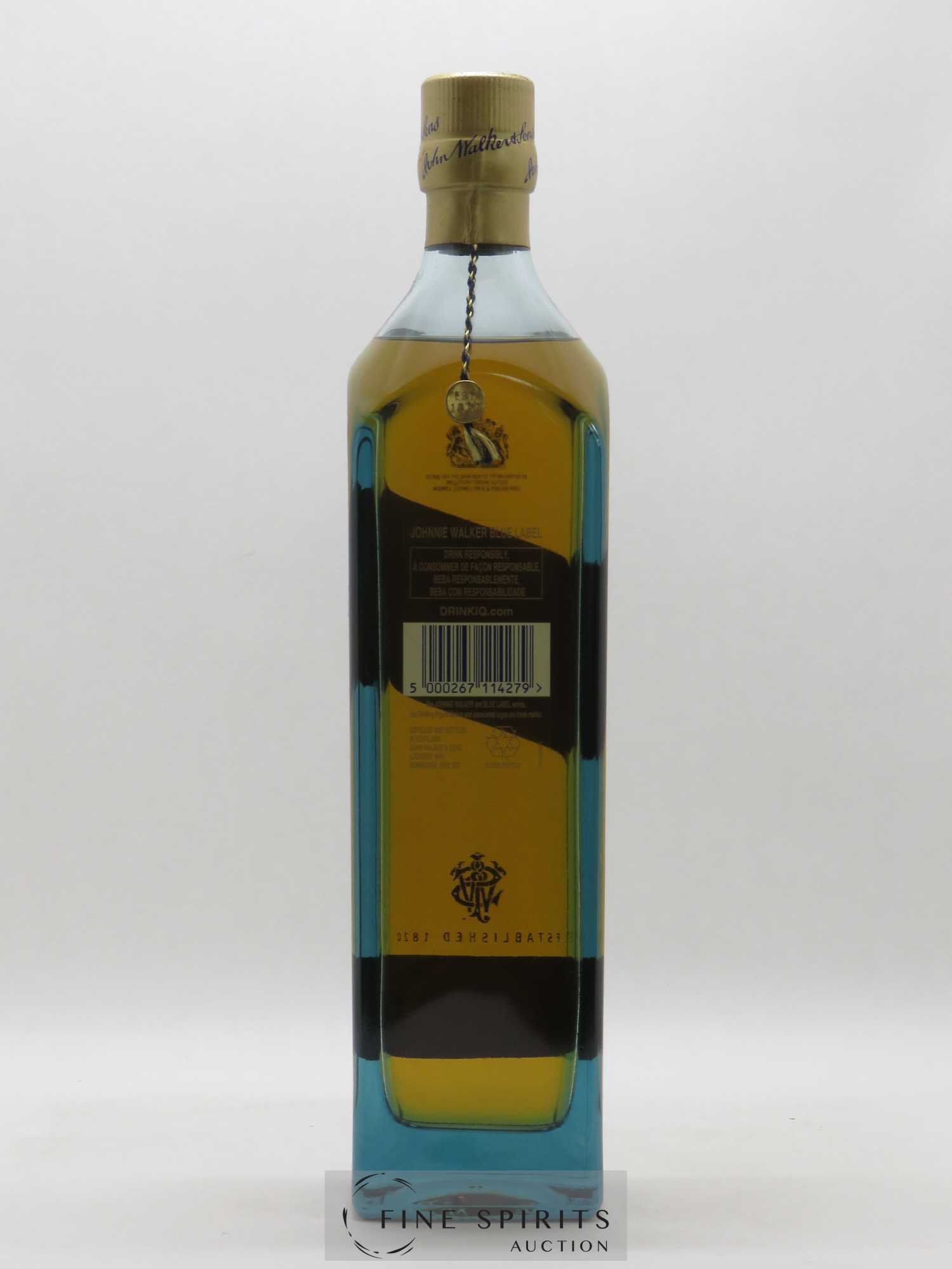 Johnnie Walker Of. Blue Label (75 cl.) - Posten von 1 Flasche - 2