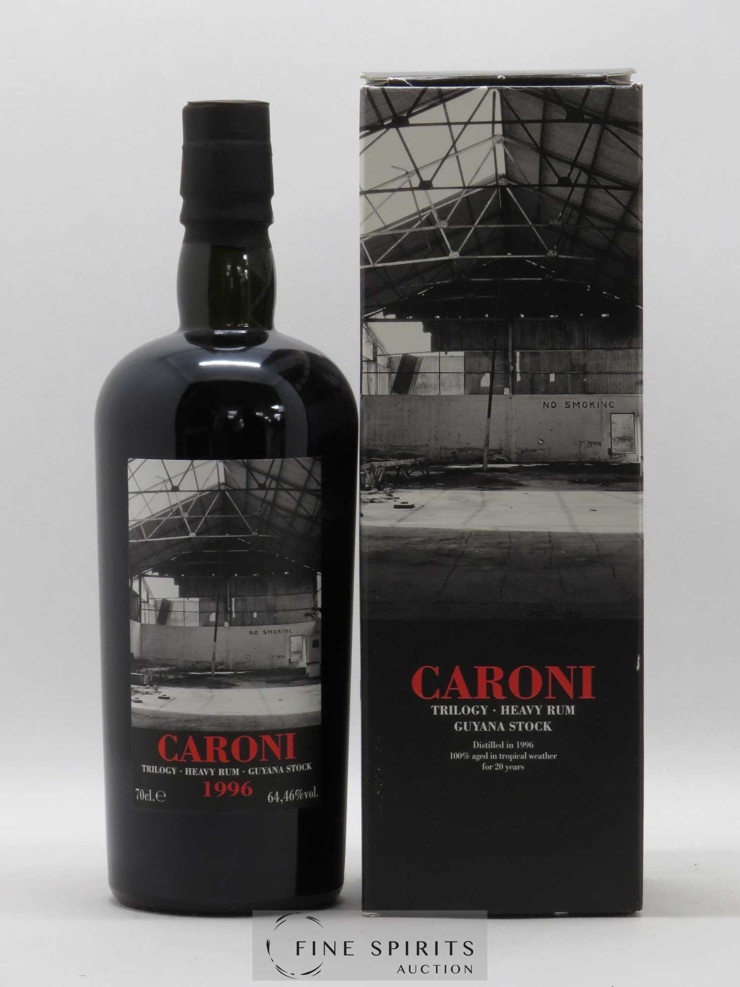 Caroni 20 years 1996 Velier Cask n°5602 bottled 2016 LMDW Trilogy - Lot de 1 bouteille - 0