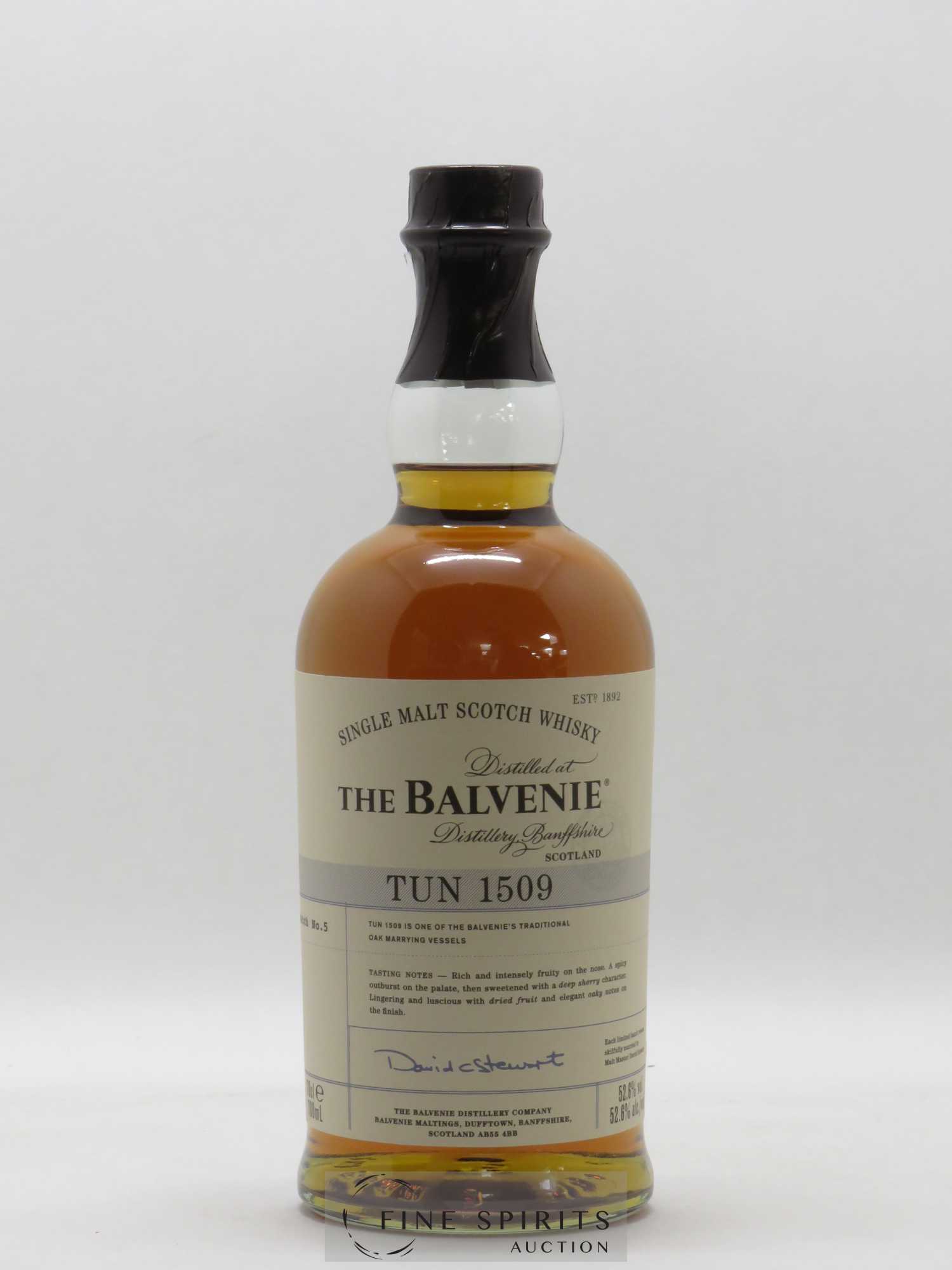 Balvenie (The) Of. Tun 1509 Batch n°5 Tun - Lot de 1 bouteille - 1