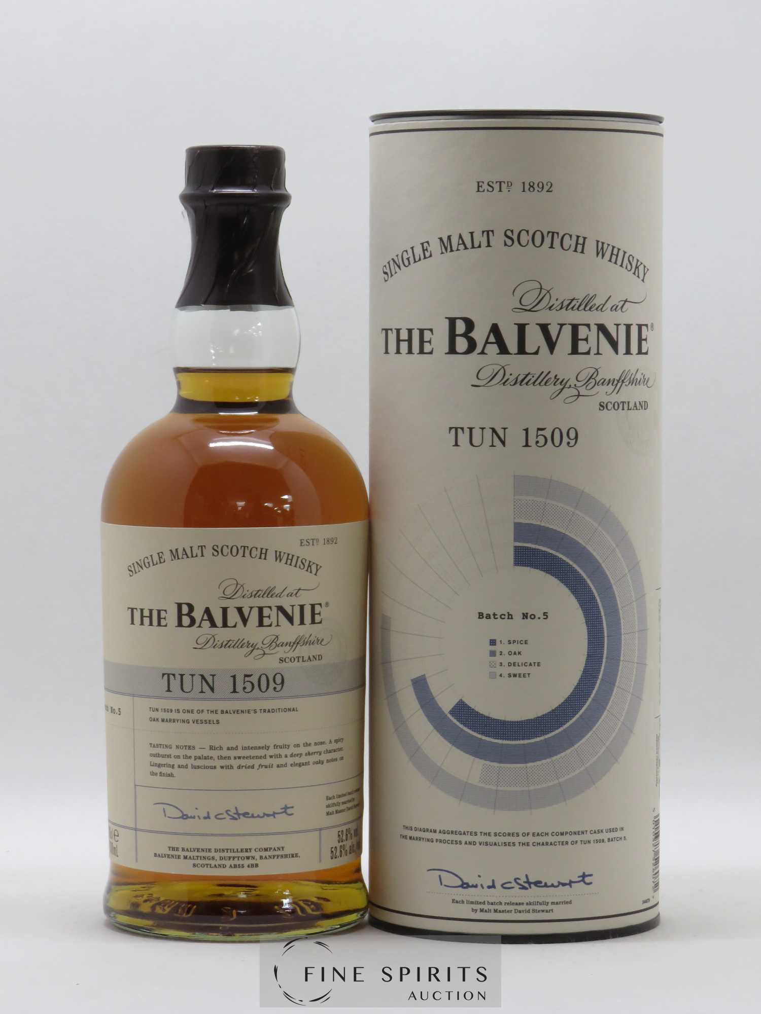 Balvenie (The) Of. Tun 1509 Batch n°5 Tun - Lot de 1 bouteille - 0