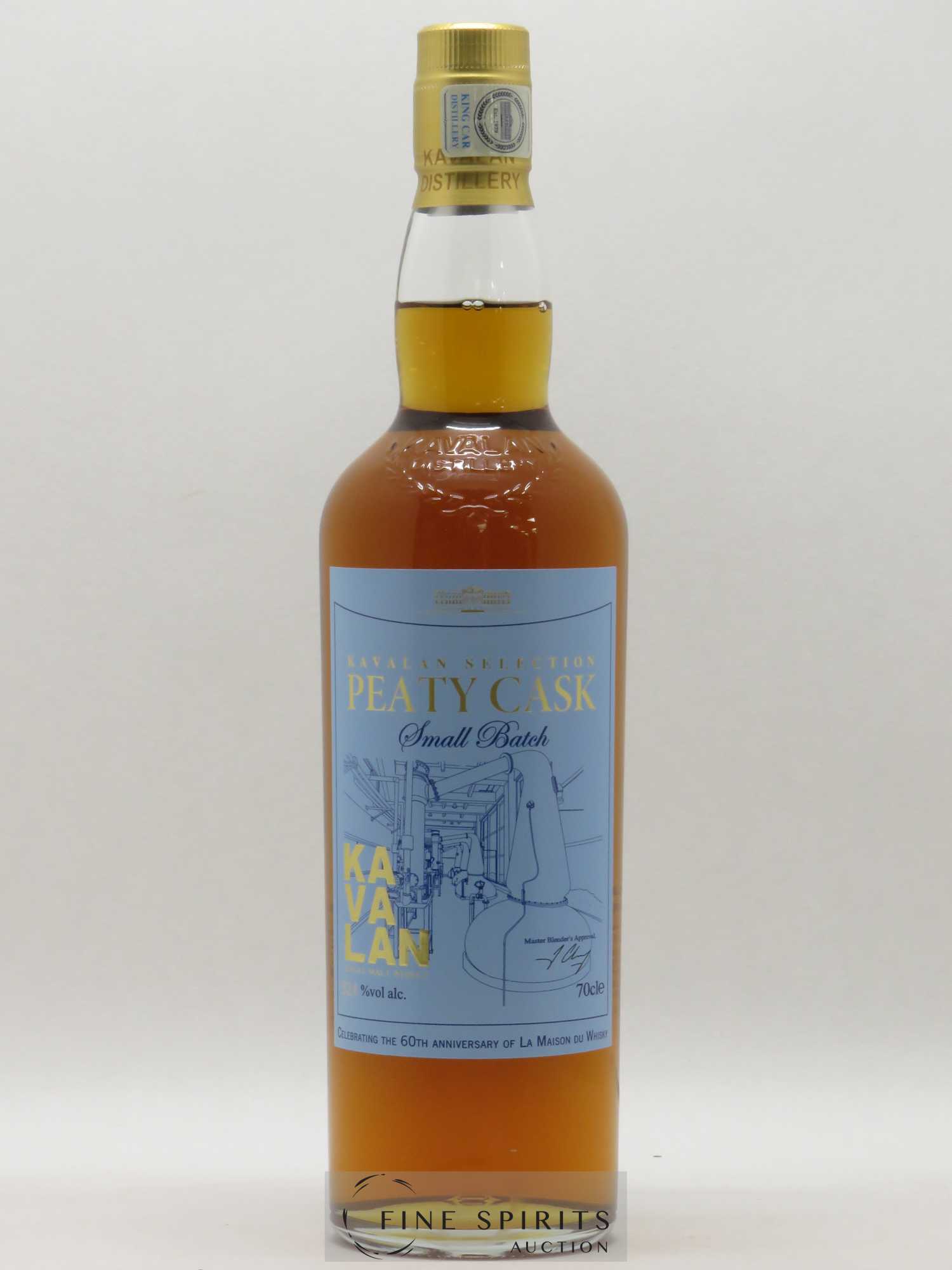 Kavalan Of. Peaty Cask Small Batch - bottled 2016 LMDW 60th Anniversary - Lot de 1 bouteille - 1