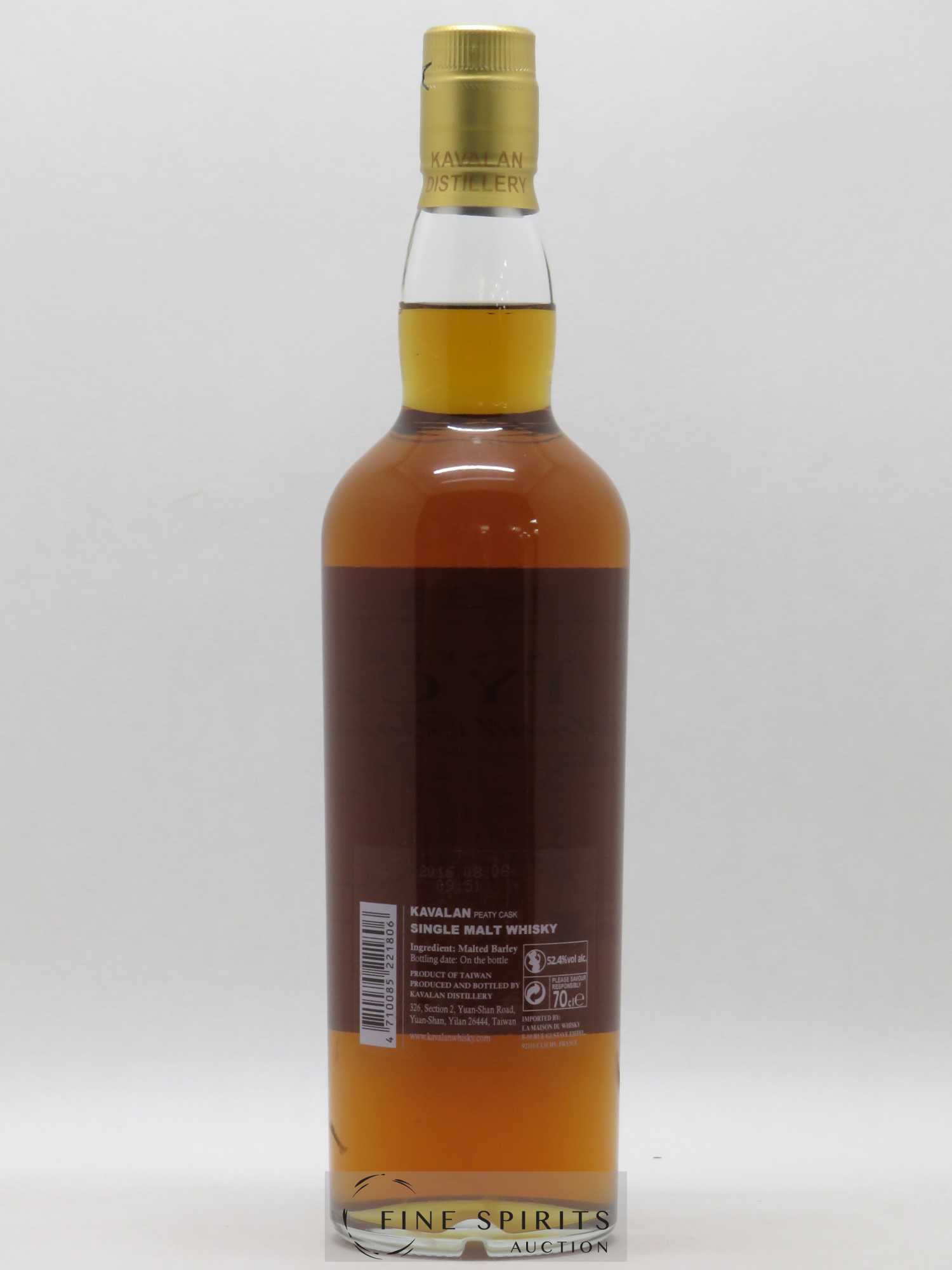 Kavalan Of. Peaty Cask Small Batch - bottled 2016 LMDW 60th Anniversary - Lot de 1 bouteille - 2