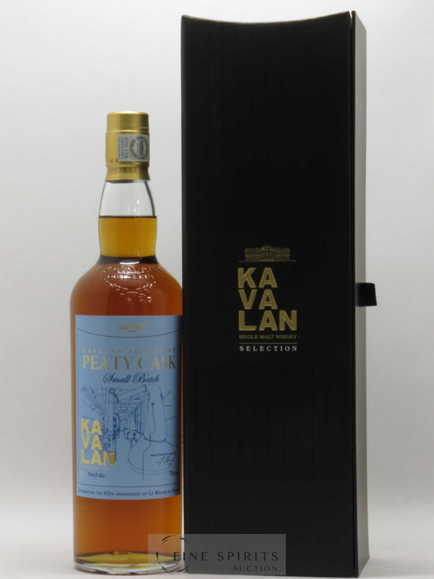 Kavalan Of. Peaty Cask Small Batch - bottled 2016 LMDW 60th Anniversary - Lot de 1 bouteille - 0