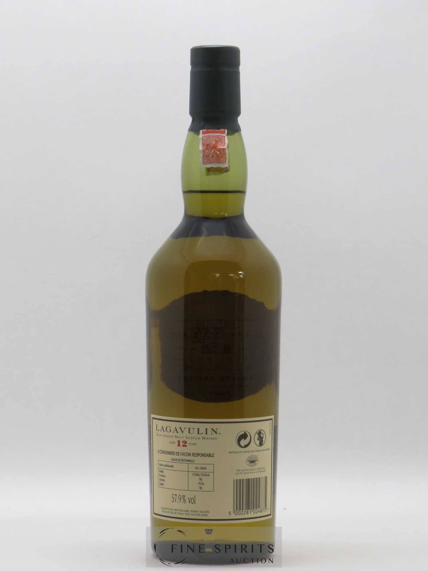 Lagavulin 12 years Of. Natural Cask Strength bottled in 2009 Limited Edition - Lot de 1 bouteille - 2