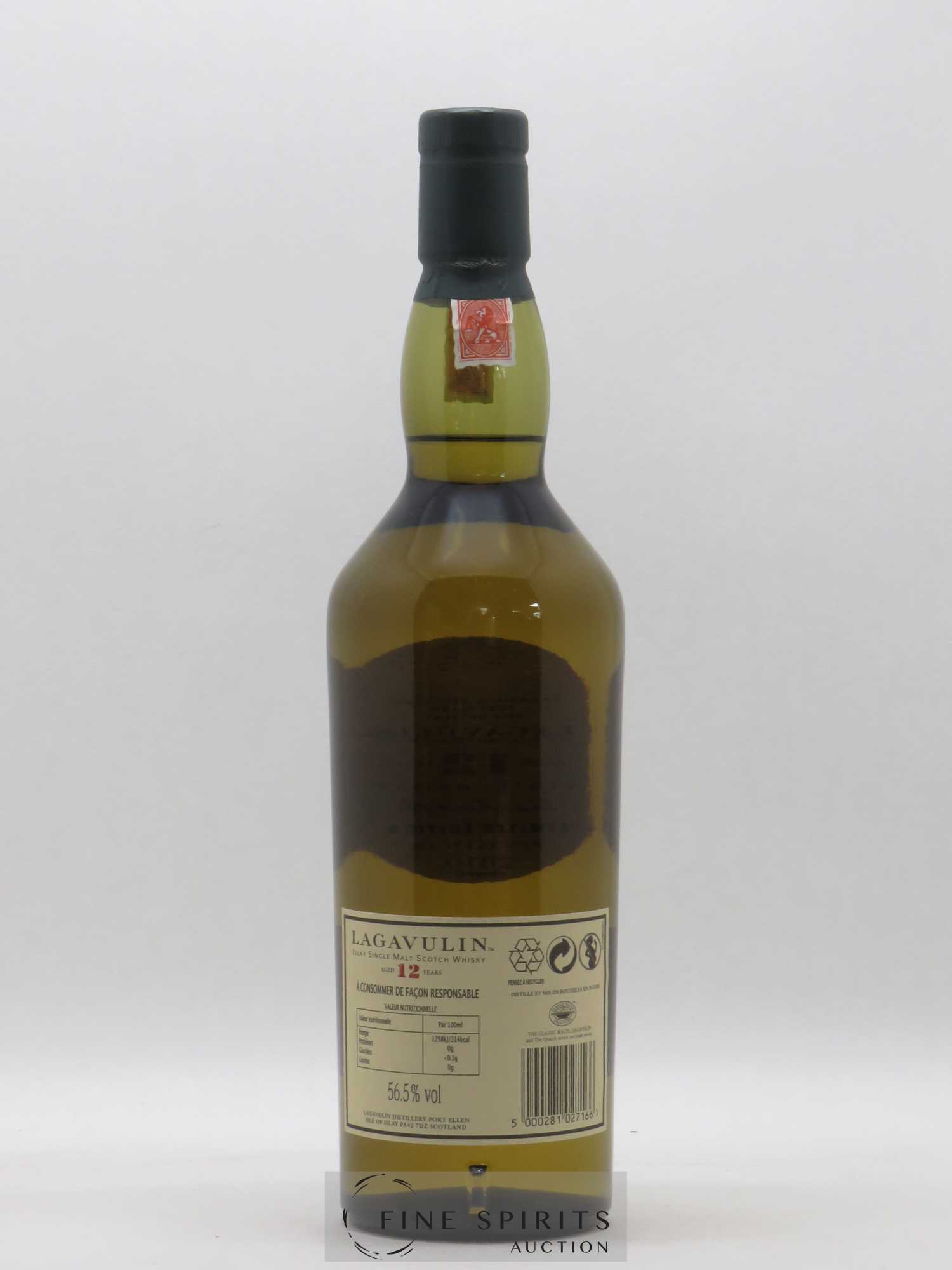 Lagavulin 12 years Of. Natural Cask Strength bottled in 2010 Limited Edition - Lot de 1 bouteille - 2