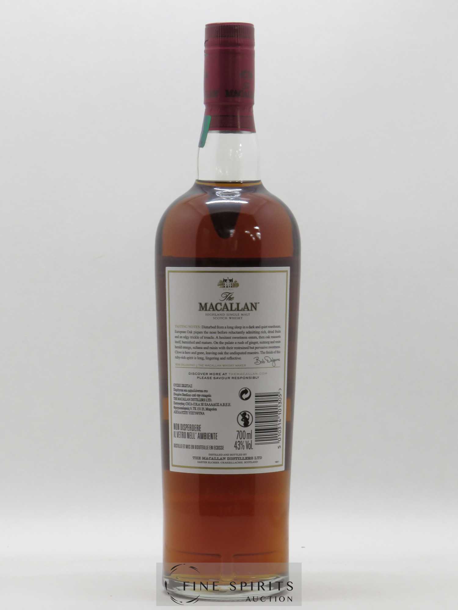 Macallan (The) Of. Ruby Sherry Oak Casks - Lot de 1 bouteille - 2