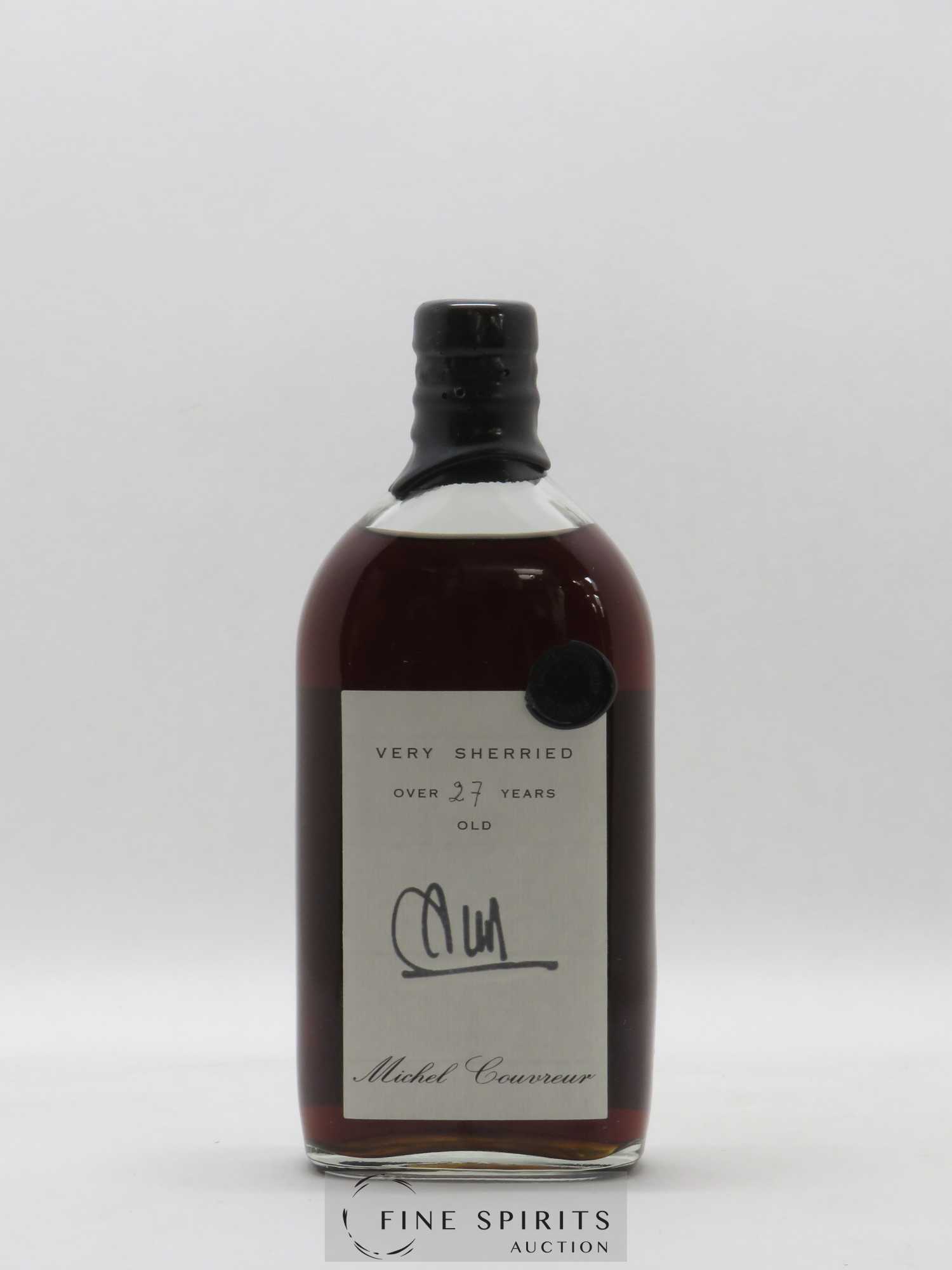 Michel Couvreur 1984 Of. Very Sherried Over 27 years old Whiskies Limited 50cl - Lot de 1 bouteille - 1