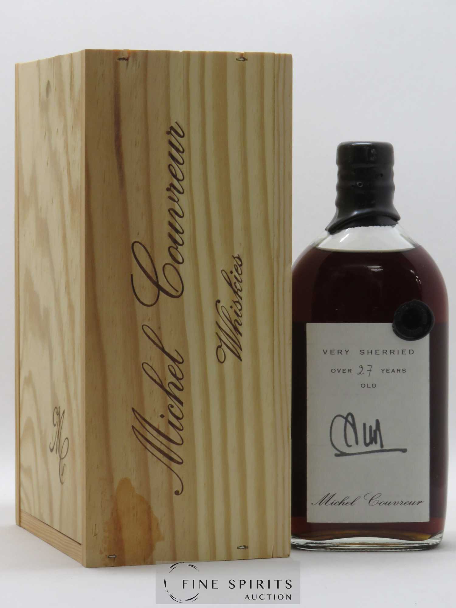 Michel Couvreur 1984 Of. Very Sherried Over 27 years old Whiskies Limited 50cl - Lot de 1 bouteille - 0