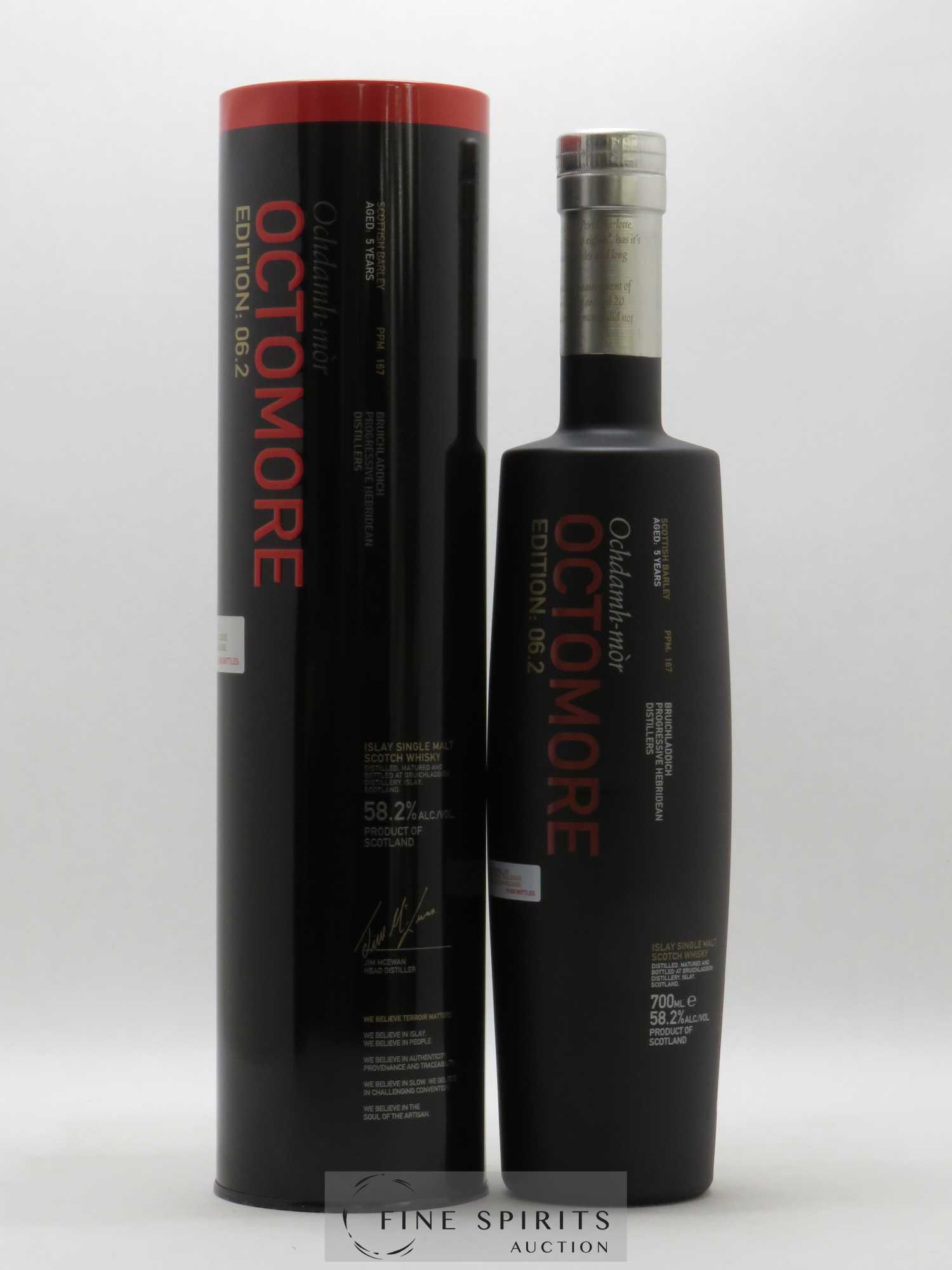 Octomore 5 years Of. Edition 06.2 Scottish Barley - One of 18000 Limited Edition - Lot de 1 bouteille - 0