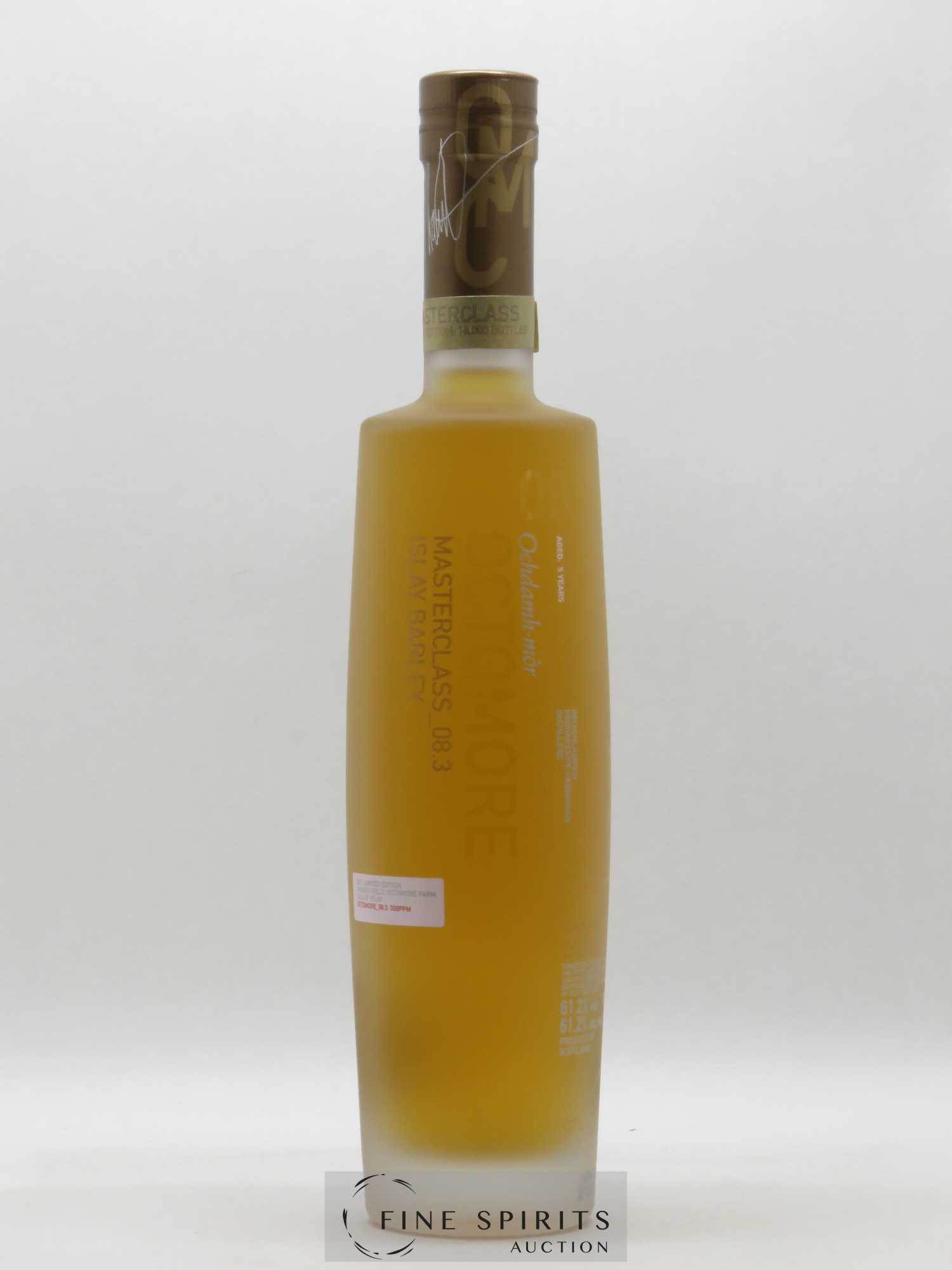 Octomore 5 years Of. Masterclass Edition 08.3 Islay Barley 2011 Limited Edition - Lot de 1 bouteille - 1