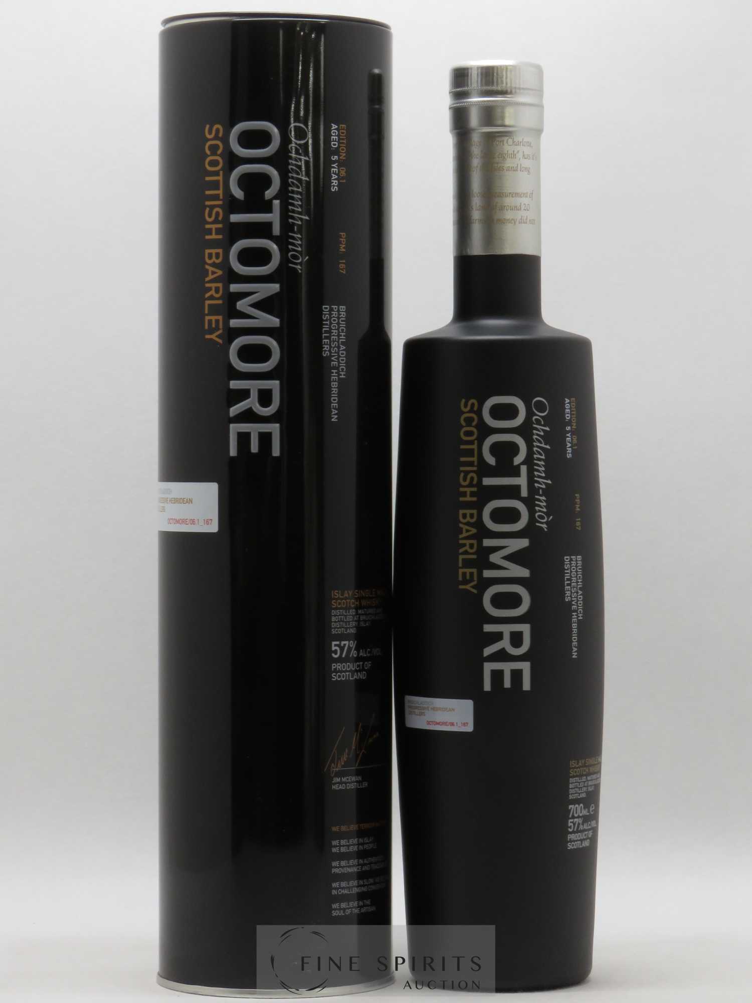 Octomore 5 years Of. Edition 06.1 Scottish Barley - Posten von 1 Flasche - 0