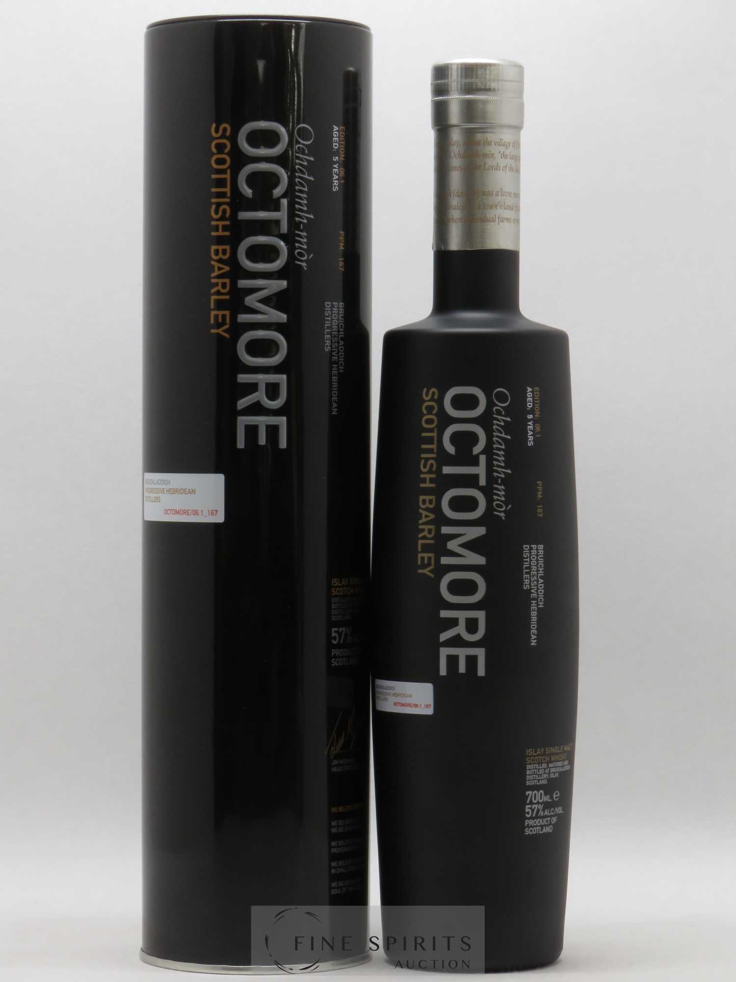 Octomore 5 years Of. Edition 06.1 Scottish Barley - Lot de 1 bouteille - 0