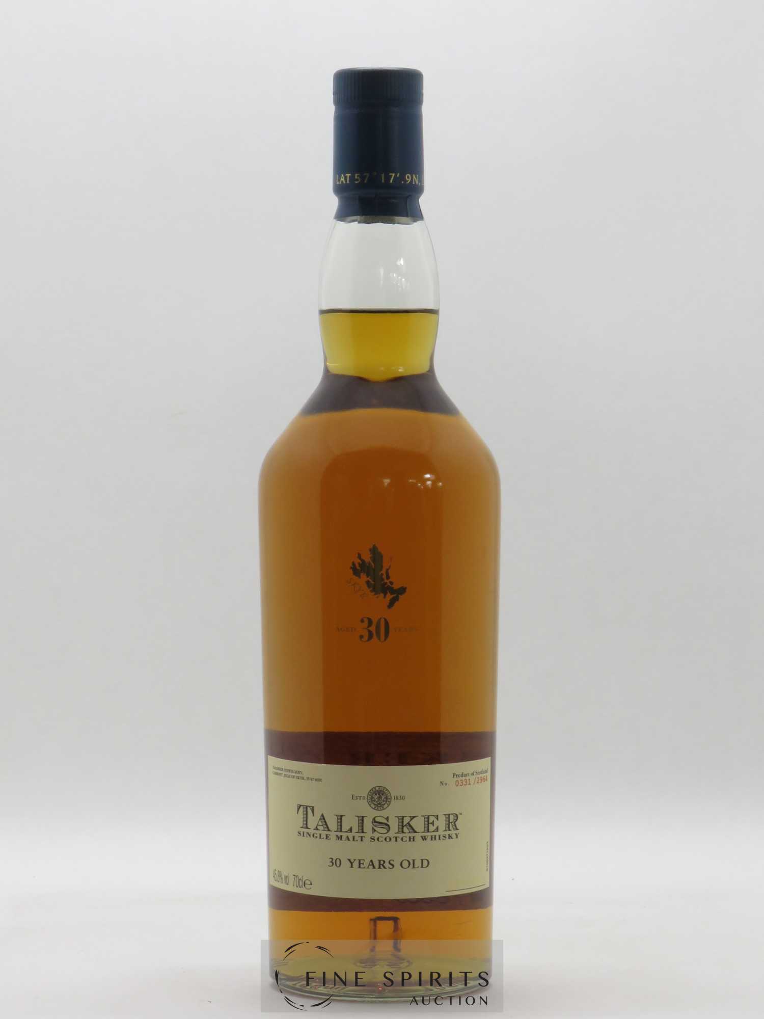 Talisker 30 years Of. 2964 bottles - bottled in 2011 - Lot of 1 bottle - 1