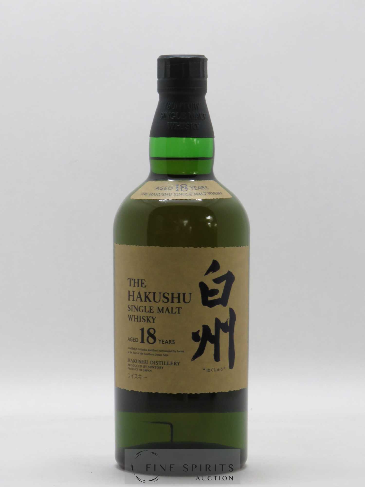 Hakushu 18 years Of. - Lot de 1 bouteille - 1