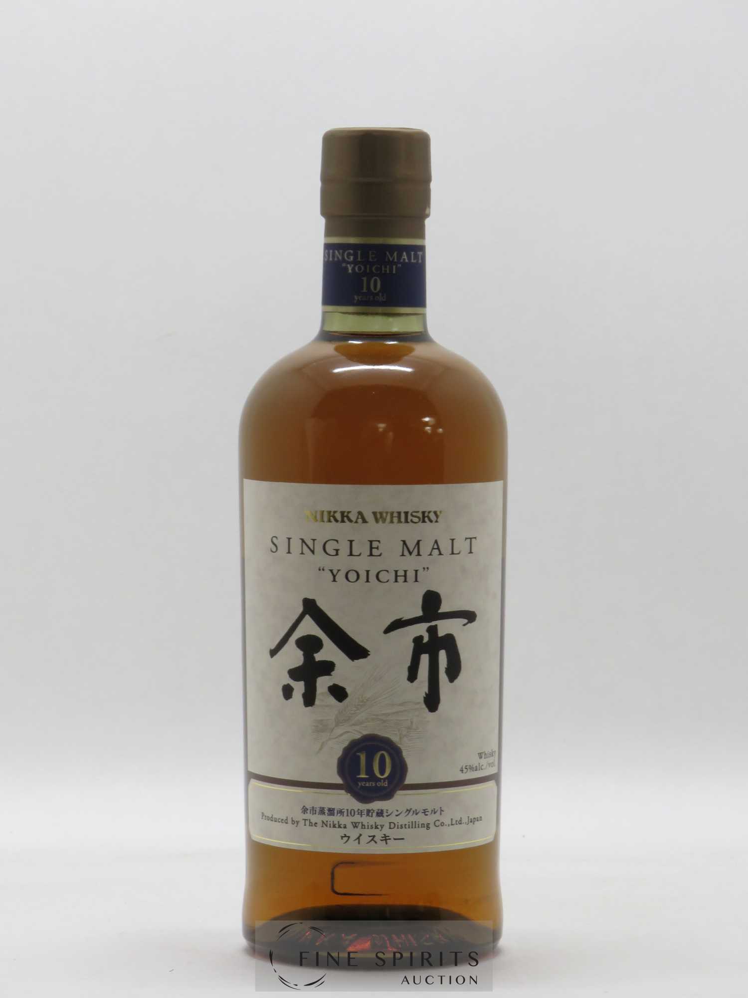 Yoichi 10 years Of. Nikka Whisky - Lot de 1 bouteille - 1