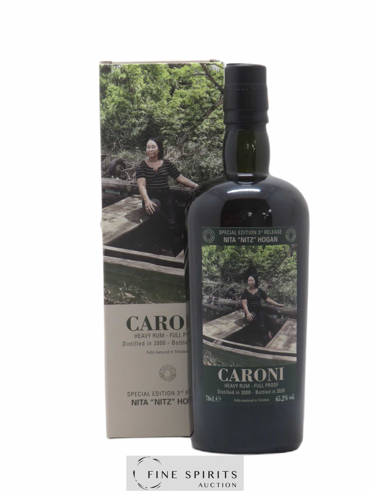 Caroni 2000 Velier Special Edition Nita -Nitz- Hogan 3rd Release - One of 1247 - bottled 2020 Full Proof - Lot de 1 bouteille - 0