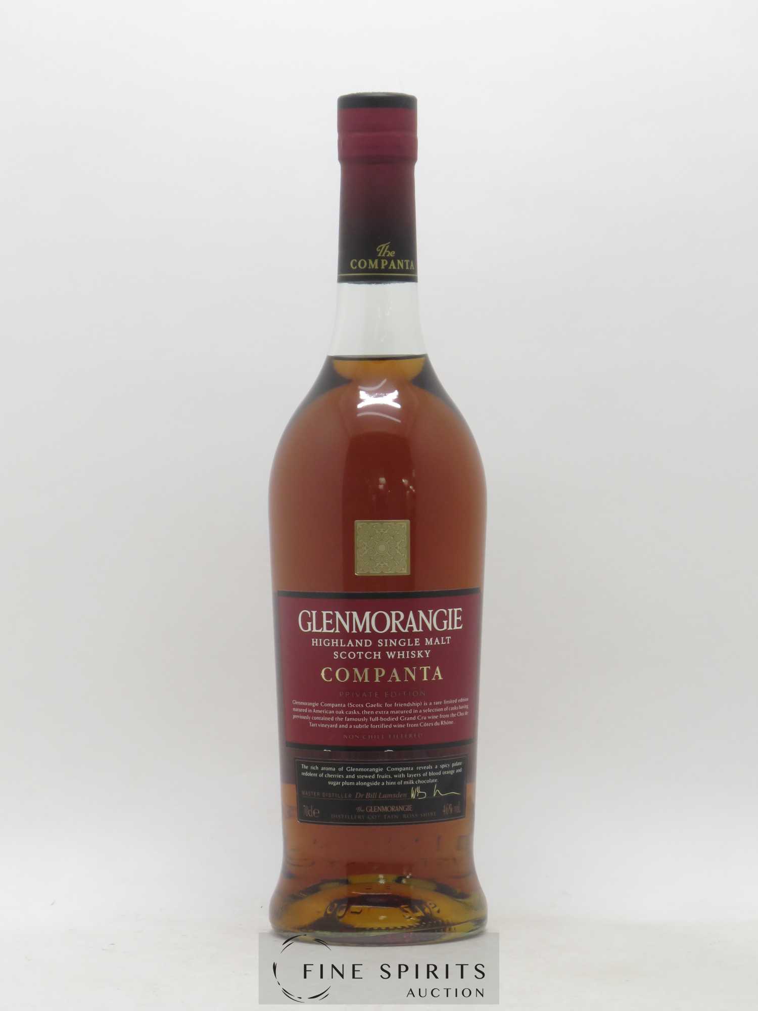 Glenmorangie Of. Companta Private Edition - Posten von 1 Flasche - 1