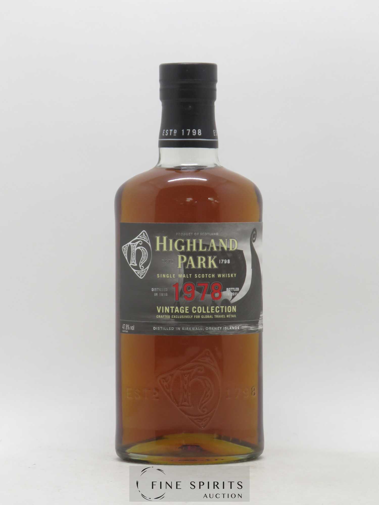 Highland Park 1978 Of. bottled in 2011 Vintage Collection - Lot de 1 bouteille - 1