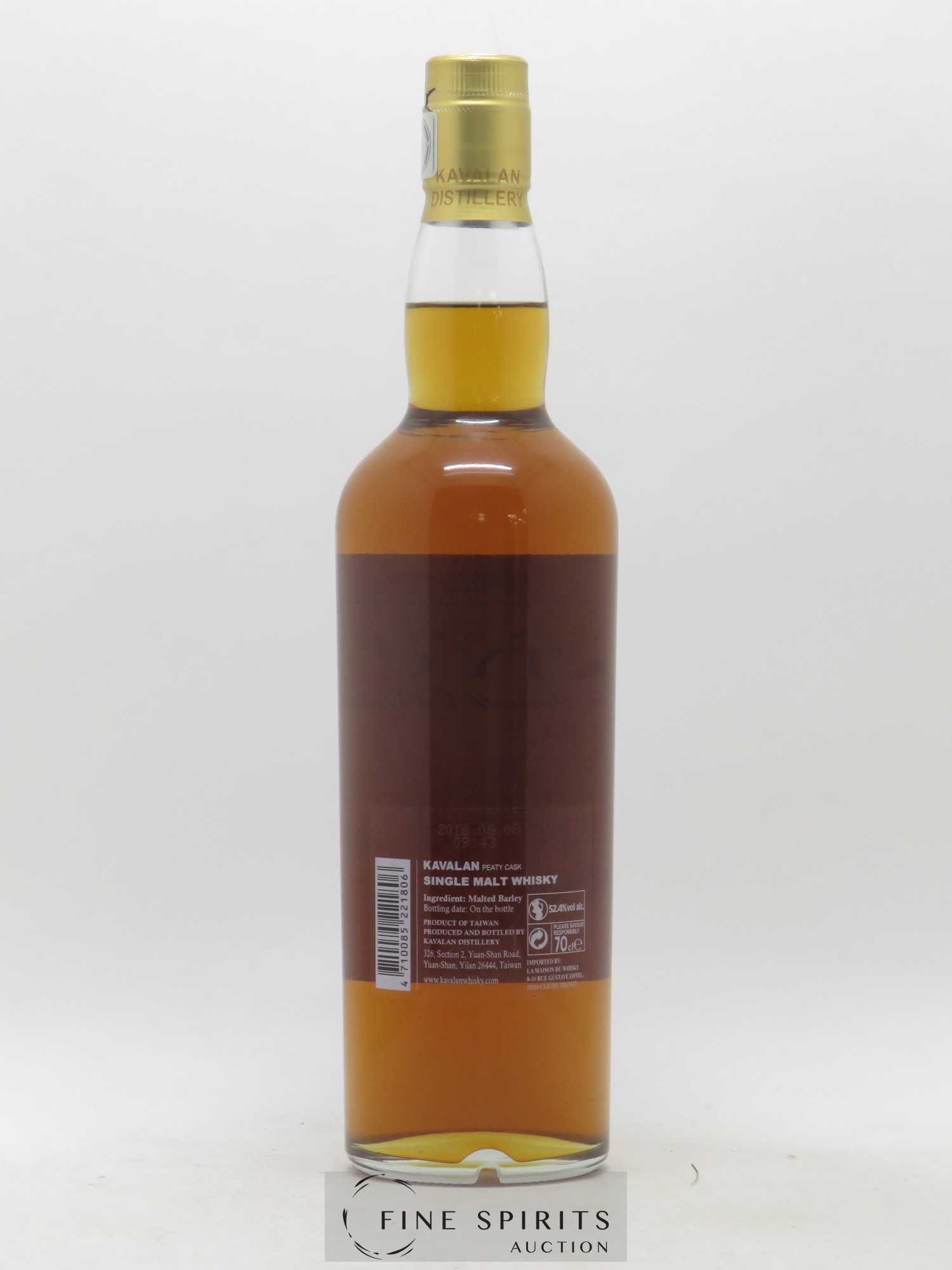 Kavalan Of. Peaty Cask Small Batch - bottled 2016 LMDW 60th Anniversary - Lot de 1 bouteille - 2