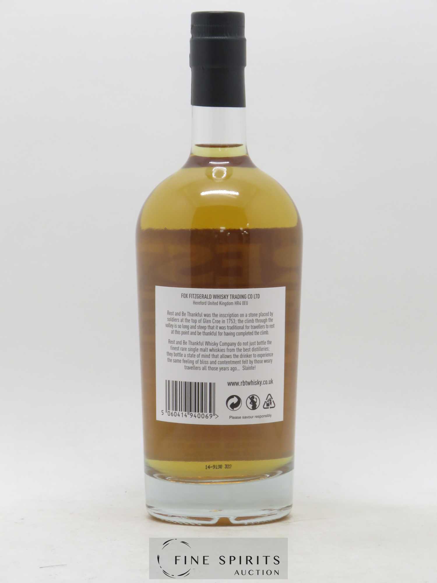 Octomore 6 years 2008 Rest & Be Thankful Bourbon Cask n°B000005712 - One of 227 - bottled 2014 Limited Edition - Posten von 1 Flasche - 2