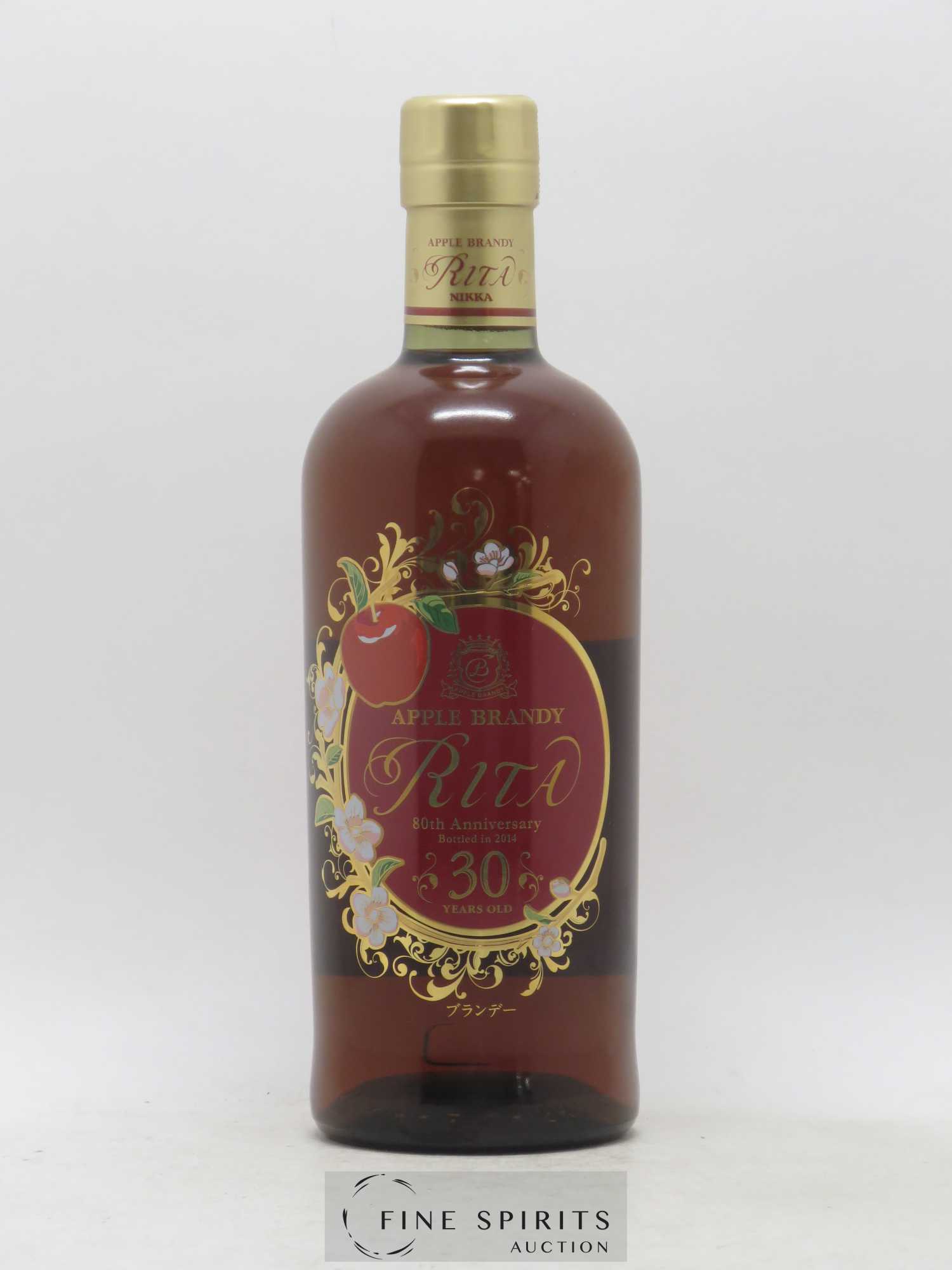 Nikka 30 years Of. Apple Brandy Rita bottled 2014 LMDW - Nikka 80th anniversary - Lot of 1 bottle - 1