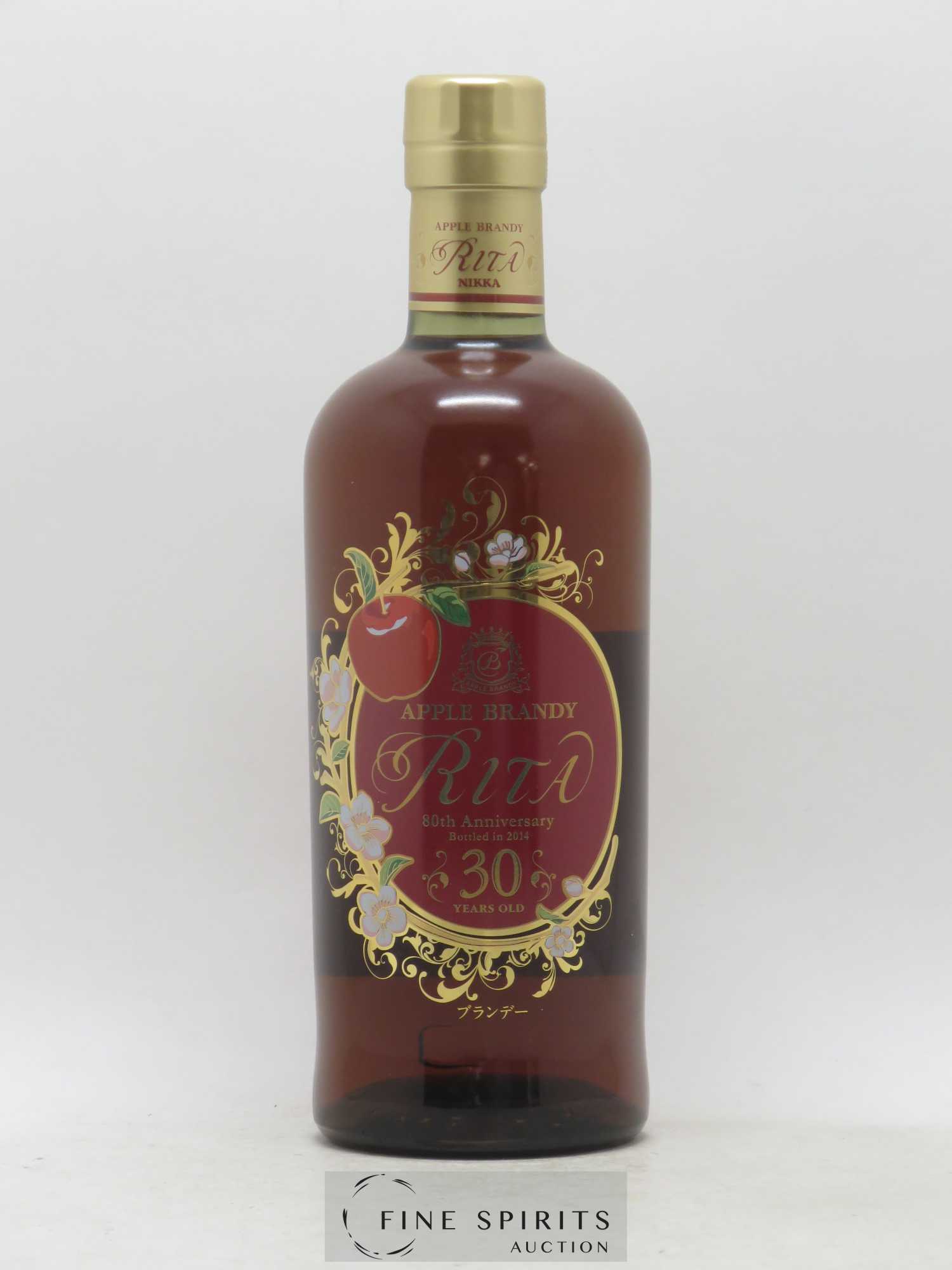 Nikka 30 years Of. Apple Brandy Rita bottled 2014 LMDW - Nikka 80th anniversary - Posten von 1 Flasche - 1
