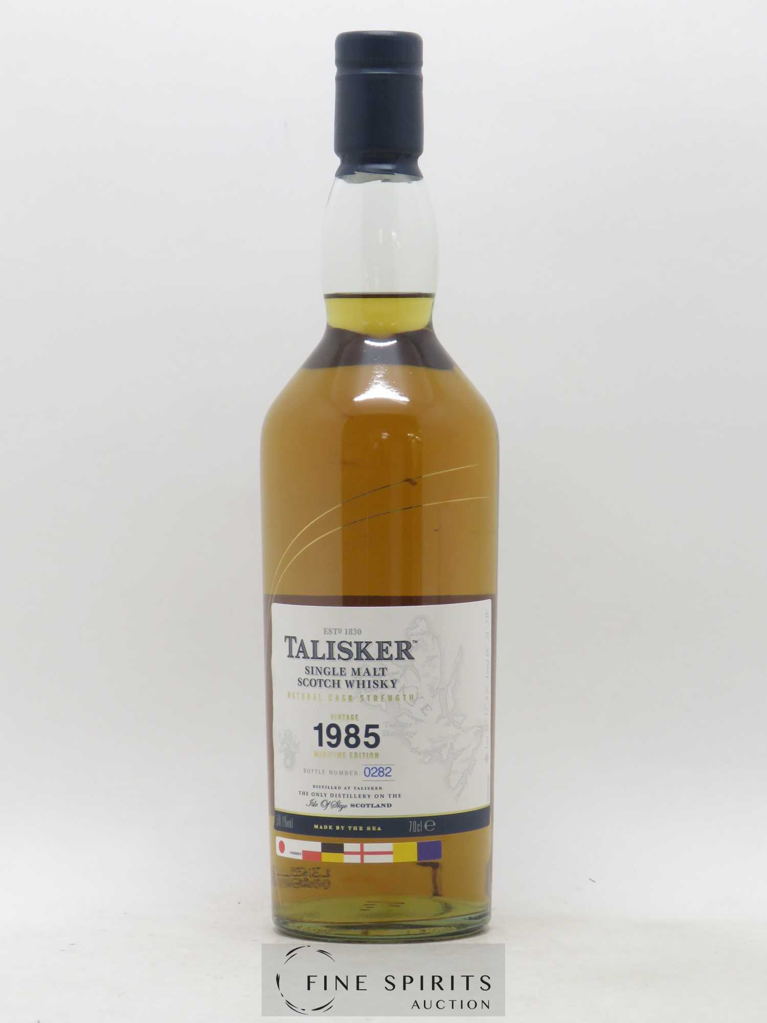 Talisker 27 years 1985 Of. Natural Cask Strength - One of 3000 Maritime Edition - Lot de 1 bouteille - 1
