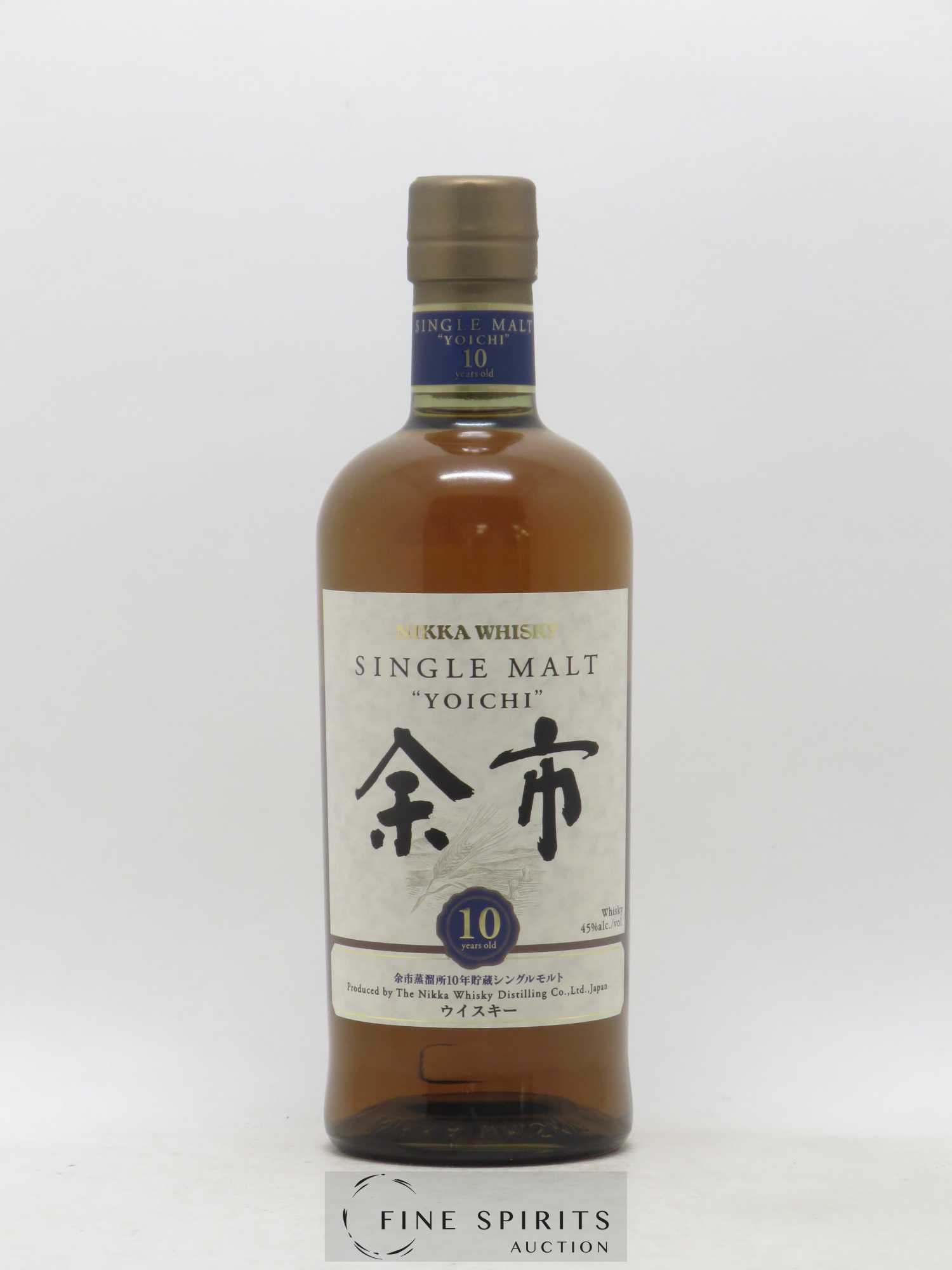 Yoichi 10 years Of. Nikka Whisky - Lot de 1 bouteille - 1