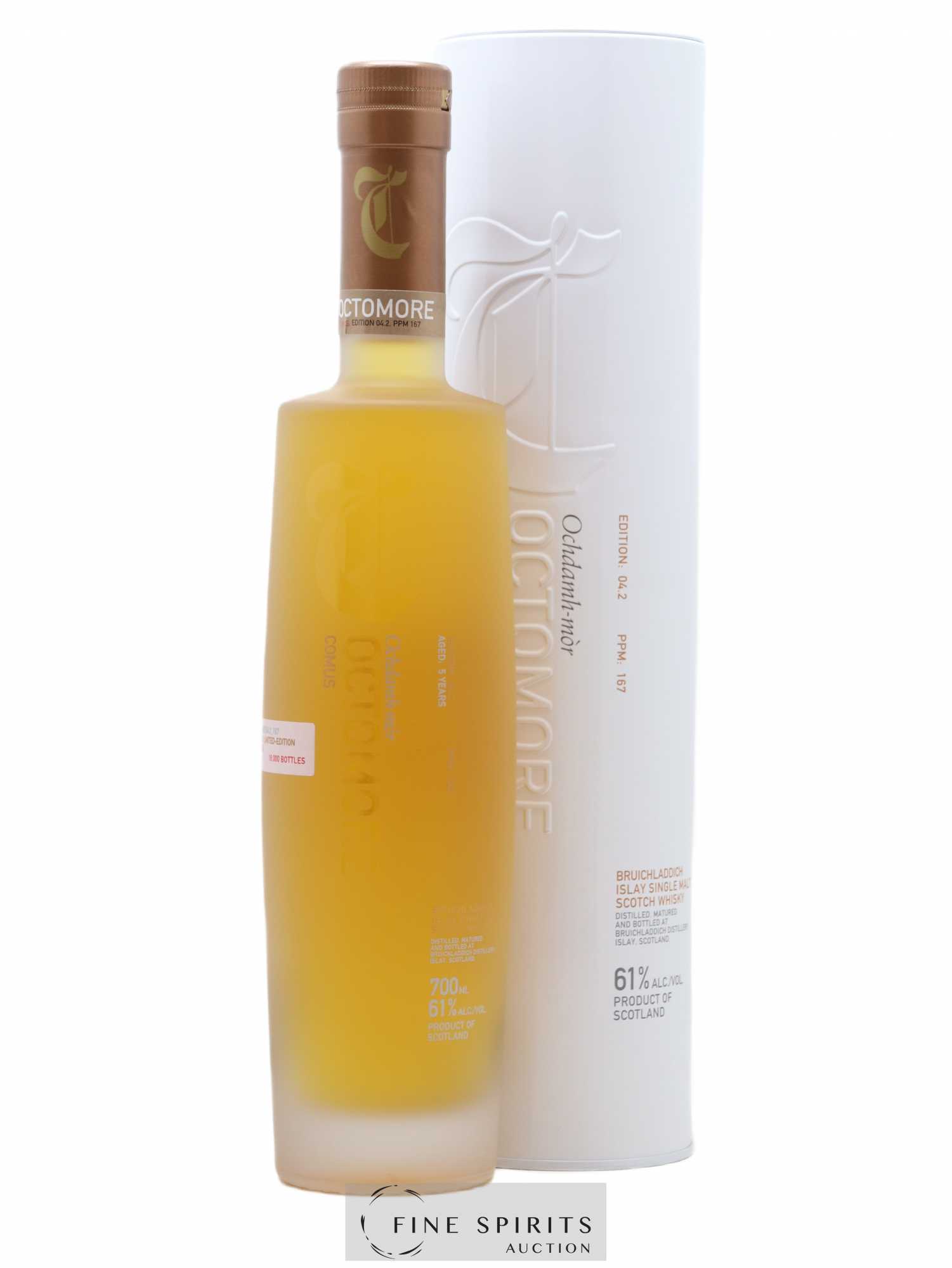 Octomore 5 years Of. Edition 04.2 Comus - Posten von 1 Flasche - 0