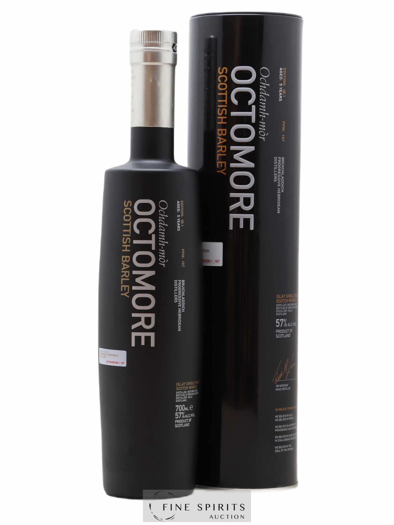 Octomore 5 years Of. Edition 06.1 Scottish Barley - Lot de 1 bouteille - 0