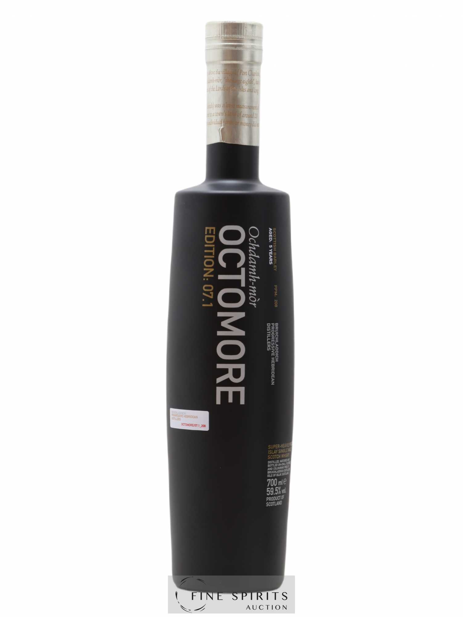 Octomore 5 years Of. Edition 07.1 Super-Heavily Peated Limited Edition - Lot de 1 bouteille - 1