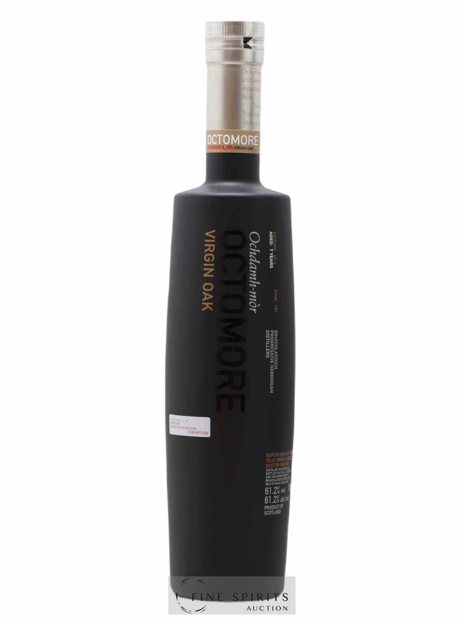 Octomore Of. Edition 07.4 Virgin Oak - One of 12000 Limited Edition - Posten von 1 Flasche - 1