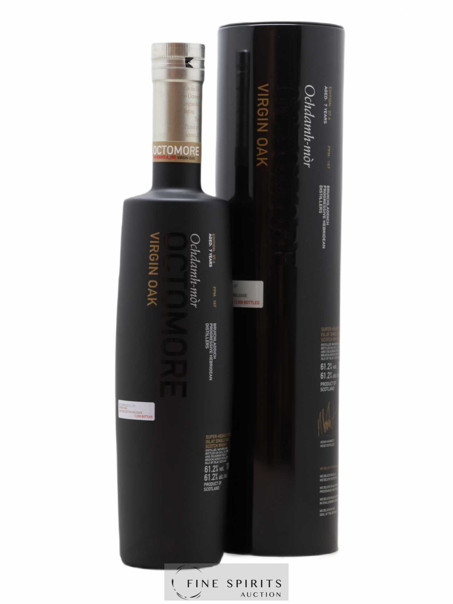 Octomore Of. Edition 07.4 Virgin Oak - One of 12000 Limited Edition - Posten von 1 Flasche - 0