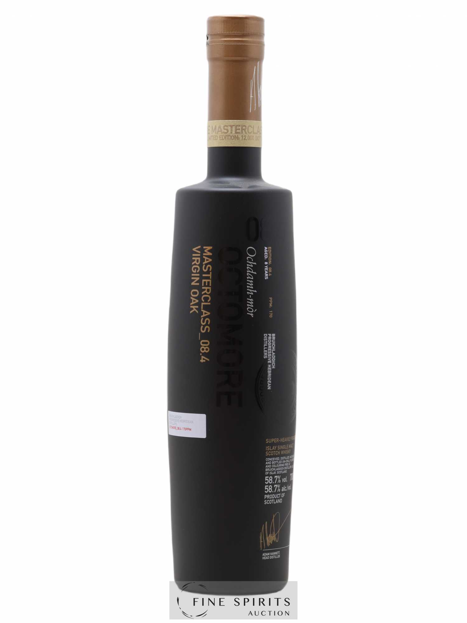 Octomore 8 years Of. Masterclass Edition 08.4 Virgin Oak - Lot de 1 bouteille - 1
