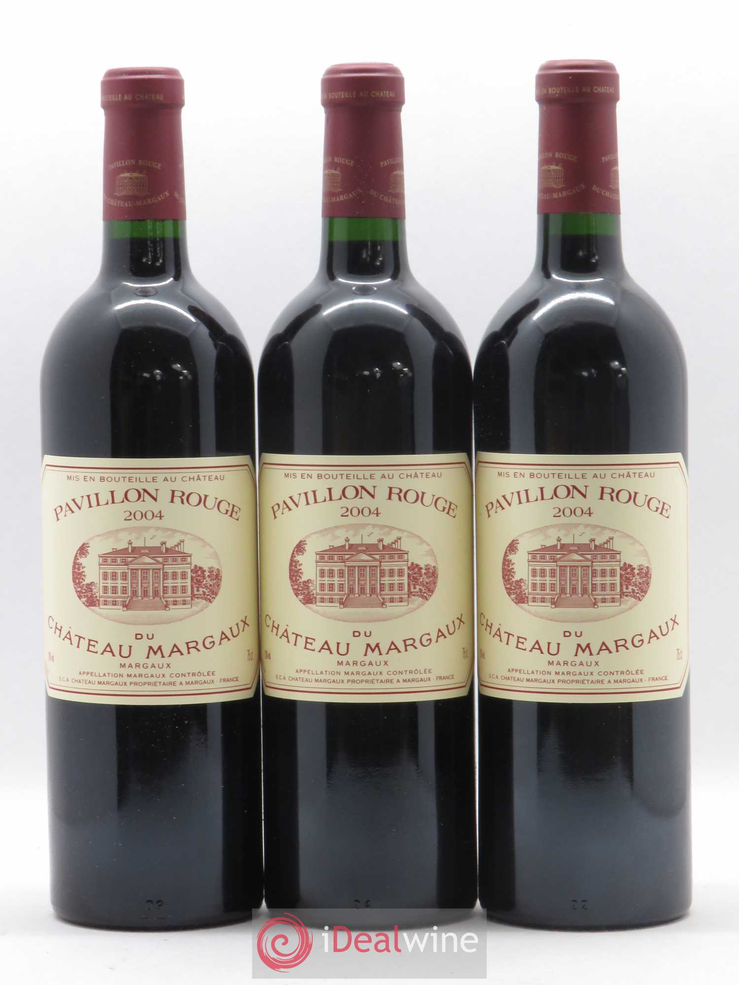 Pavillon Rouge du Château Margaux Second Vin 2004 - Lot de 12 bouteilles - 1