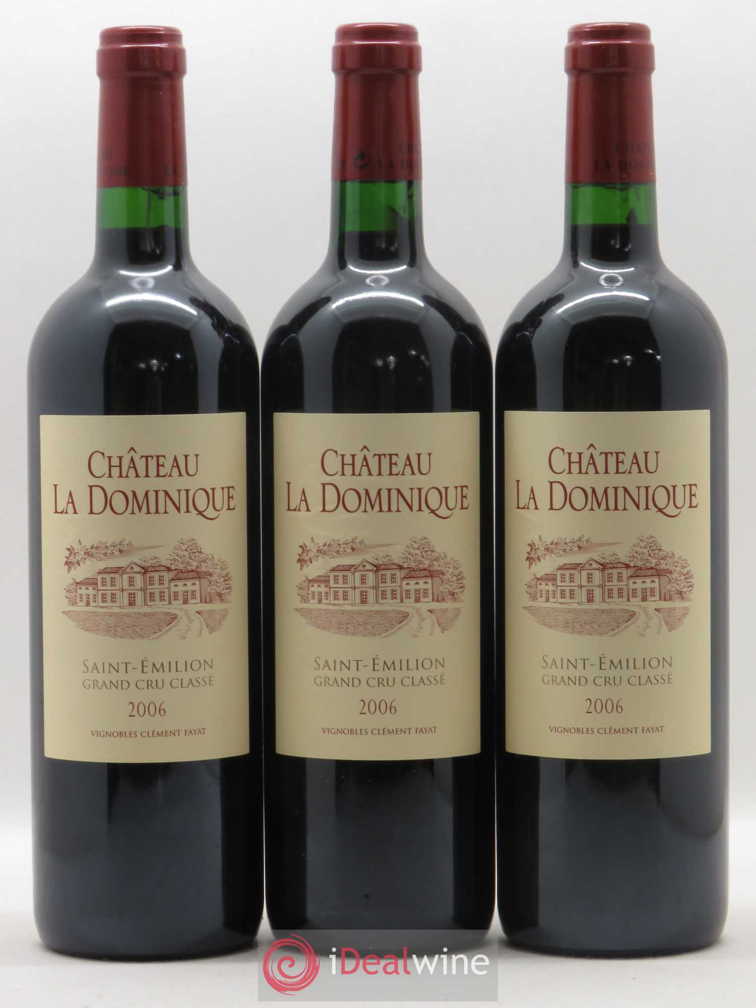 Château la Dominique Grand Cru Classé 2006 - Lot de 11 bouteilles - 1