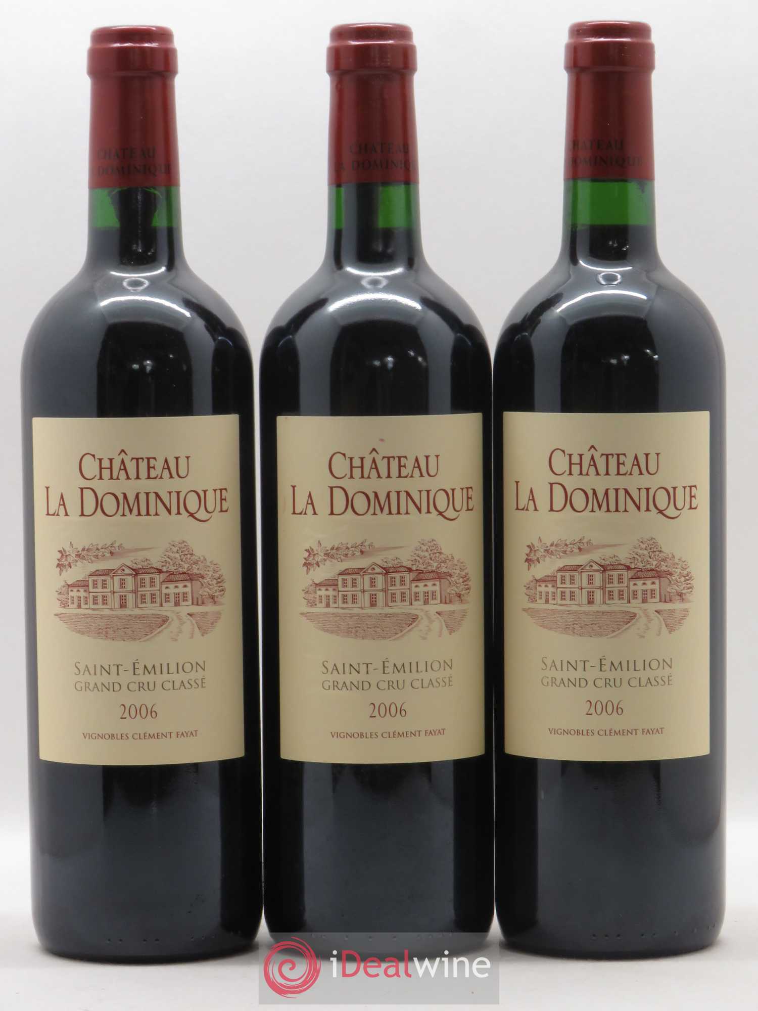 Château la Dominique Grand Cru Classé 2006 - Lot de 11 bouteilles - 2