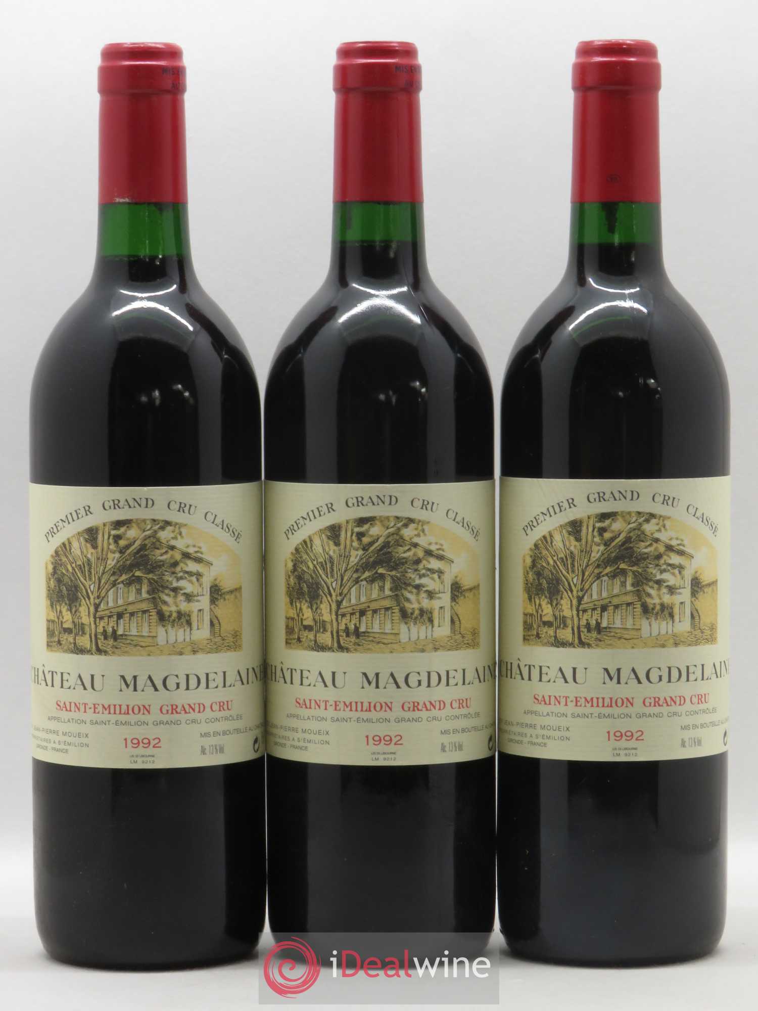Château Magdelaine 1992 - Lot de 12 bouteilles - 1