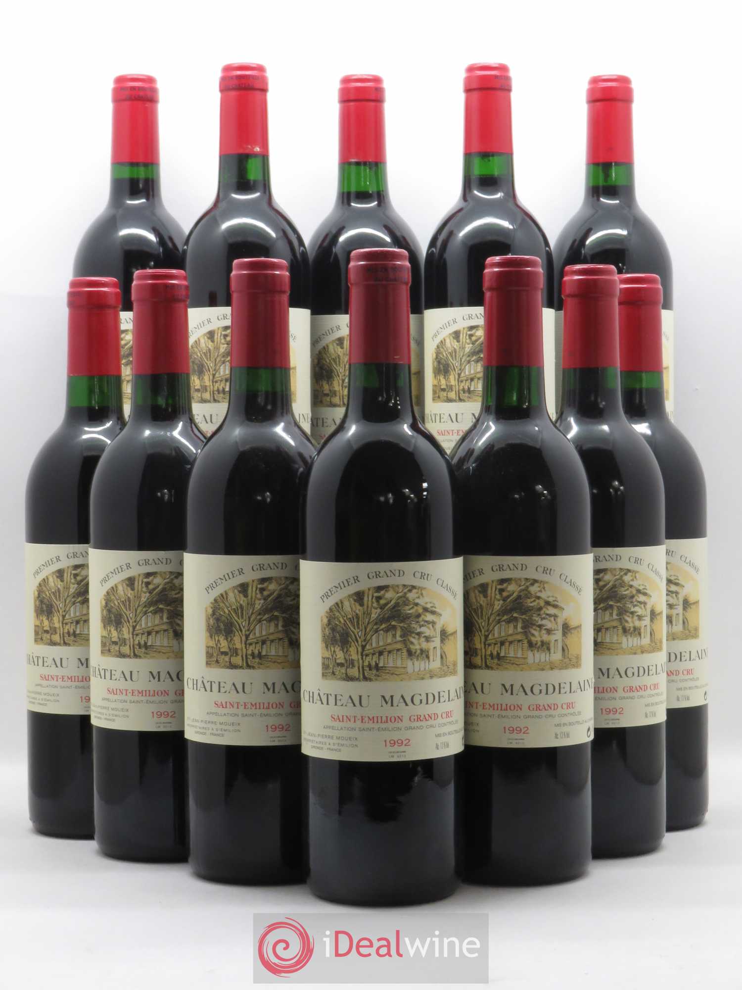 Château Magdelaine 1992 - Lot de 12 bouteilles - 0