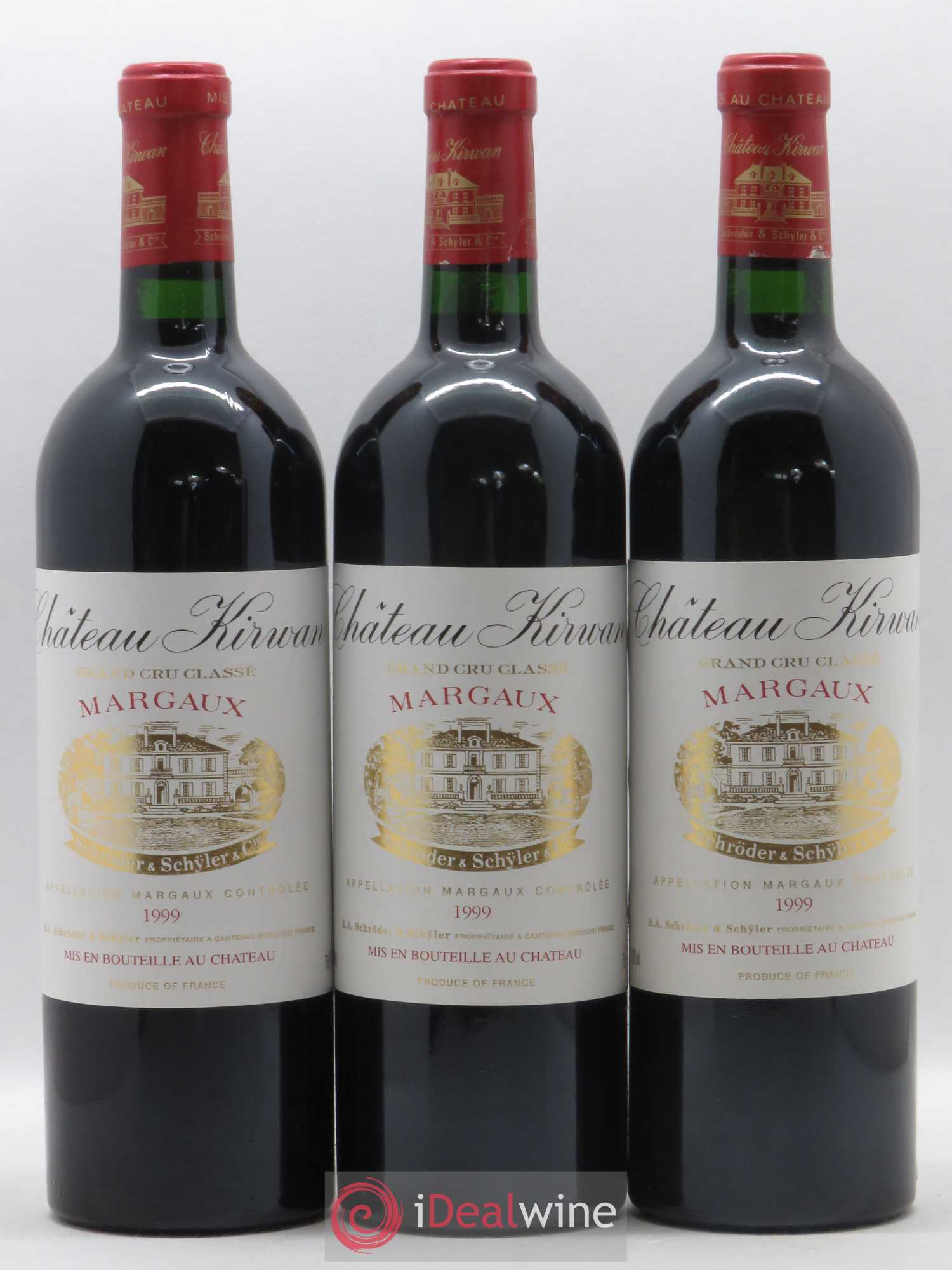 Château Kirwan 3ème Grand Cru Classé 1999 - Lot de 12 bouteilles - 4