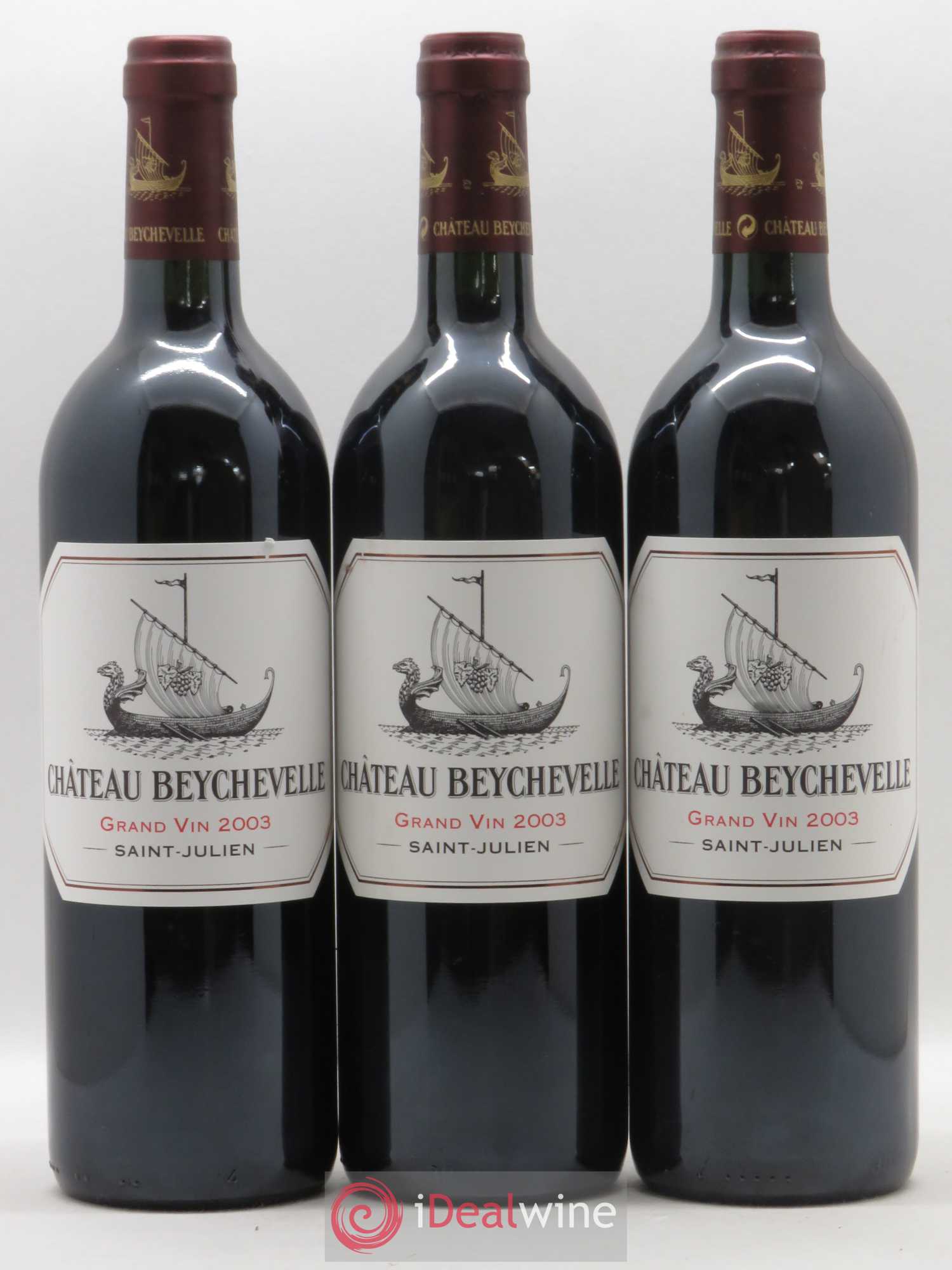 Château Beychevelle 4ème Grand Cru Classé 2003 - Lot de 12 bouteilles - 2