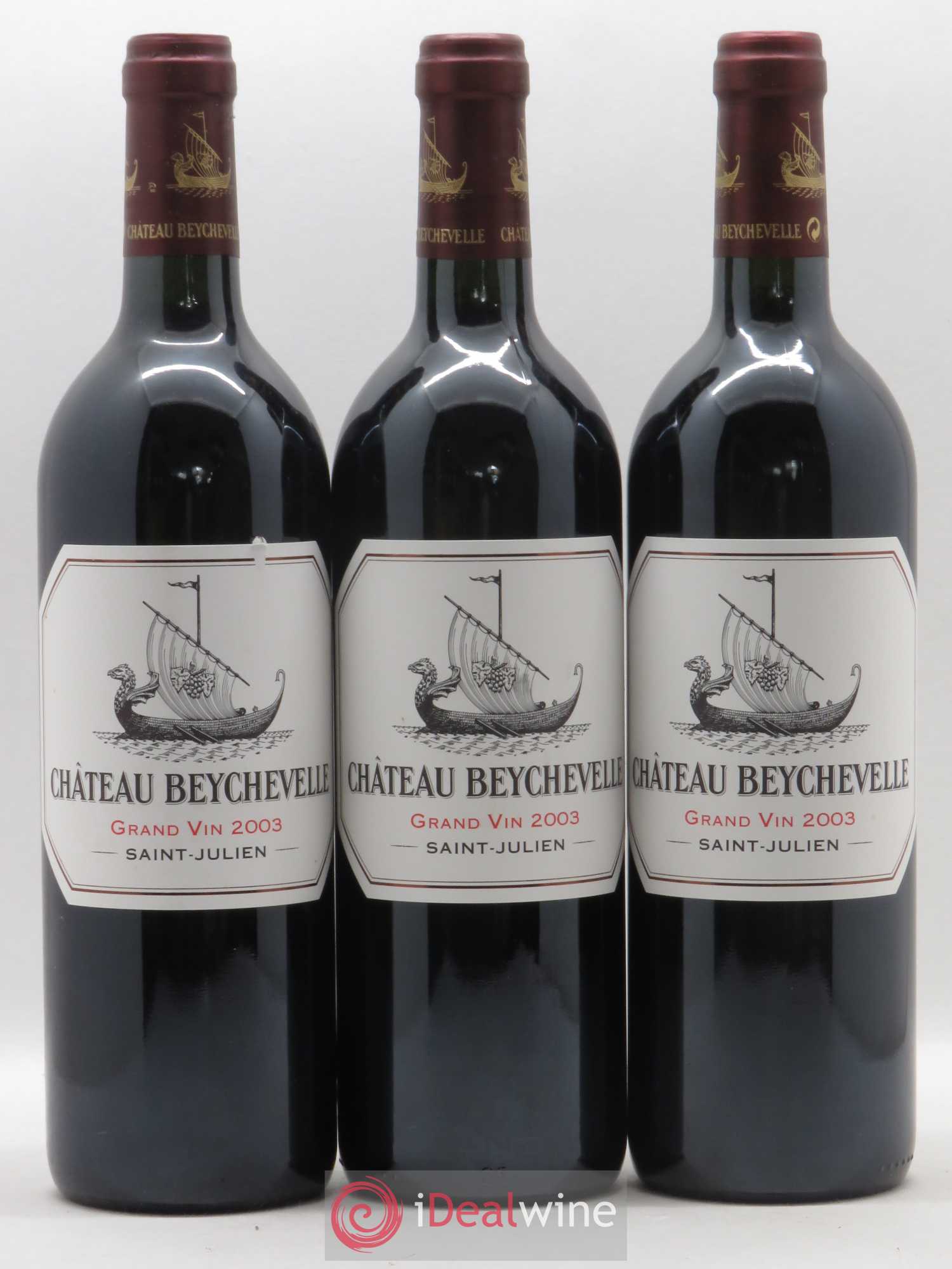 Château Beychevelle 4ème Grand Cru Classé 2003 - Lot de 12 bouteilles - 3