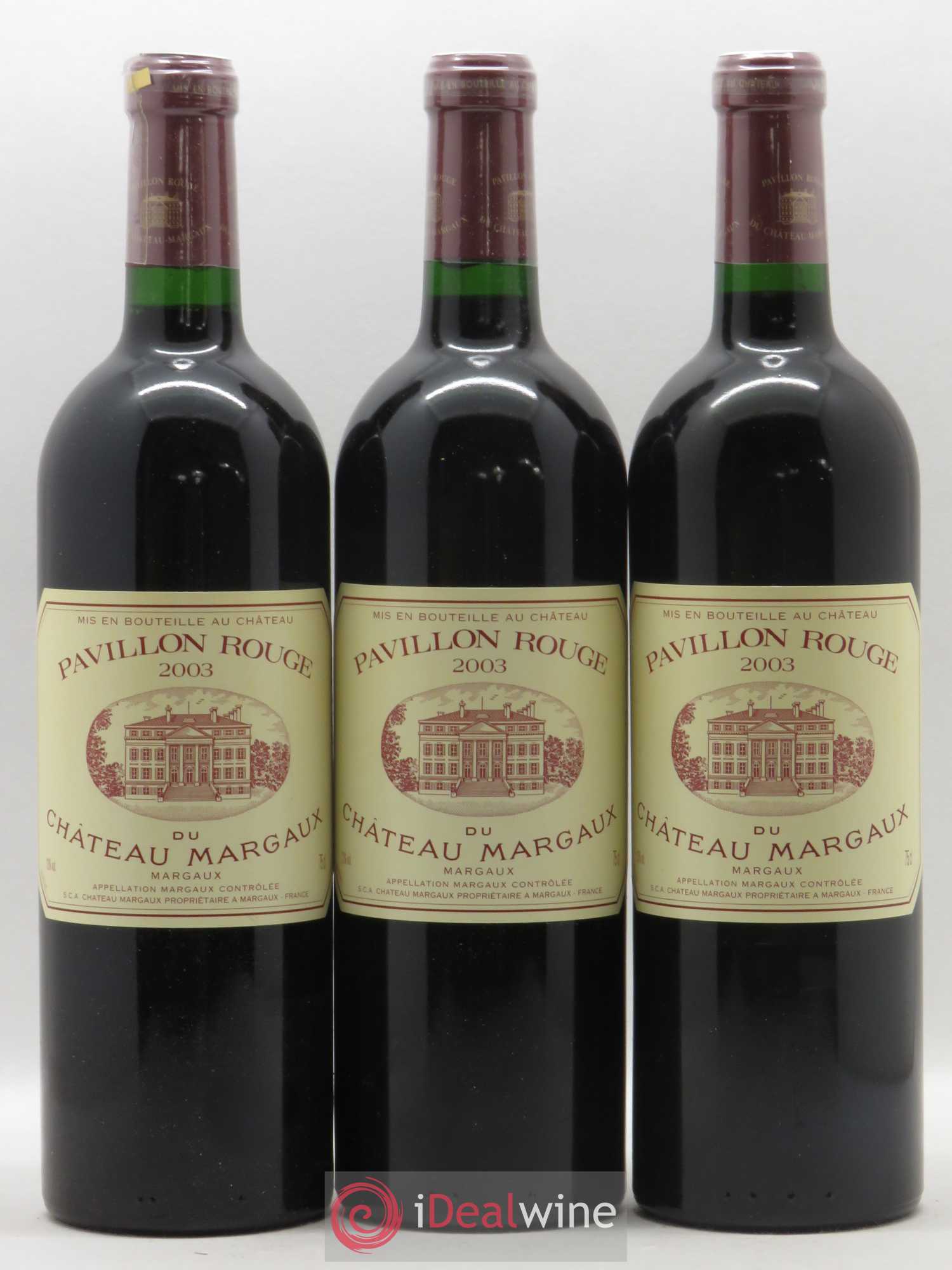 Pavillon Rouge du Château Margaux Second Vin 2003 - Lot de 6 bouteilles - 1