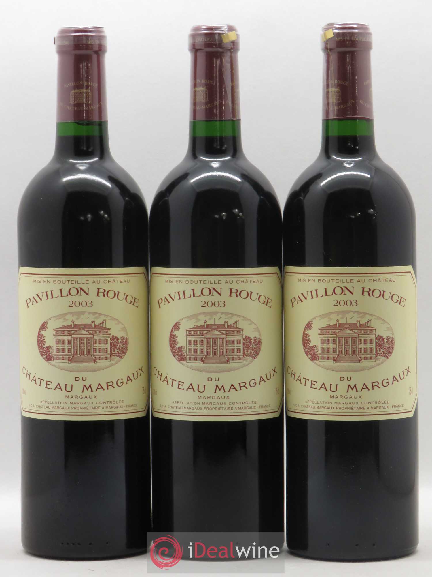 Pavillon Rouge du Château Margaux Second Vin 2003 - Lot de 6 bouteilles - 2