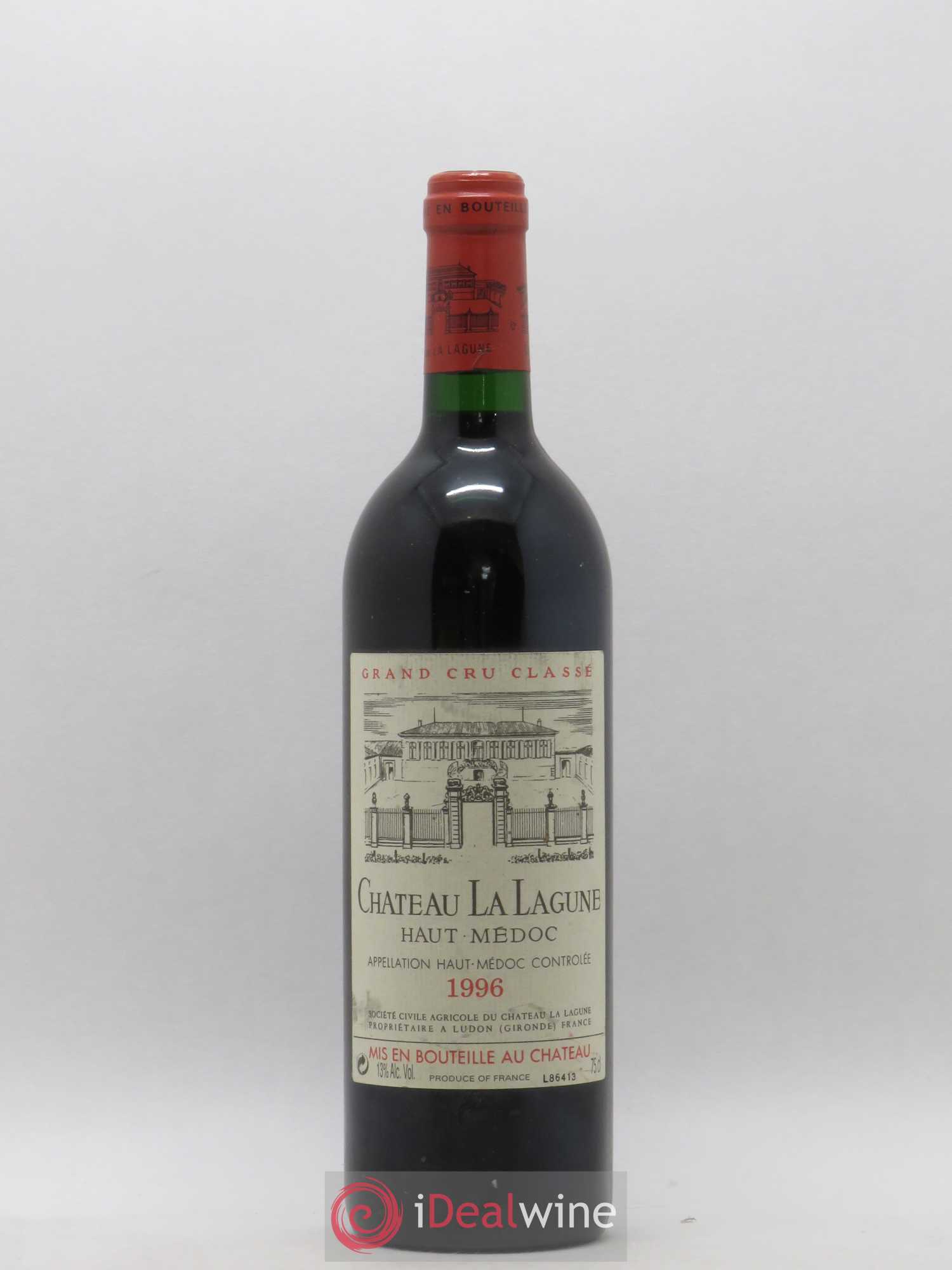 Château la Lagune 3ème Grand Cru Classé 1996 - Lot de 1 bouteille - 0